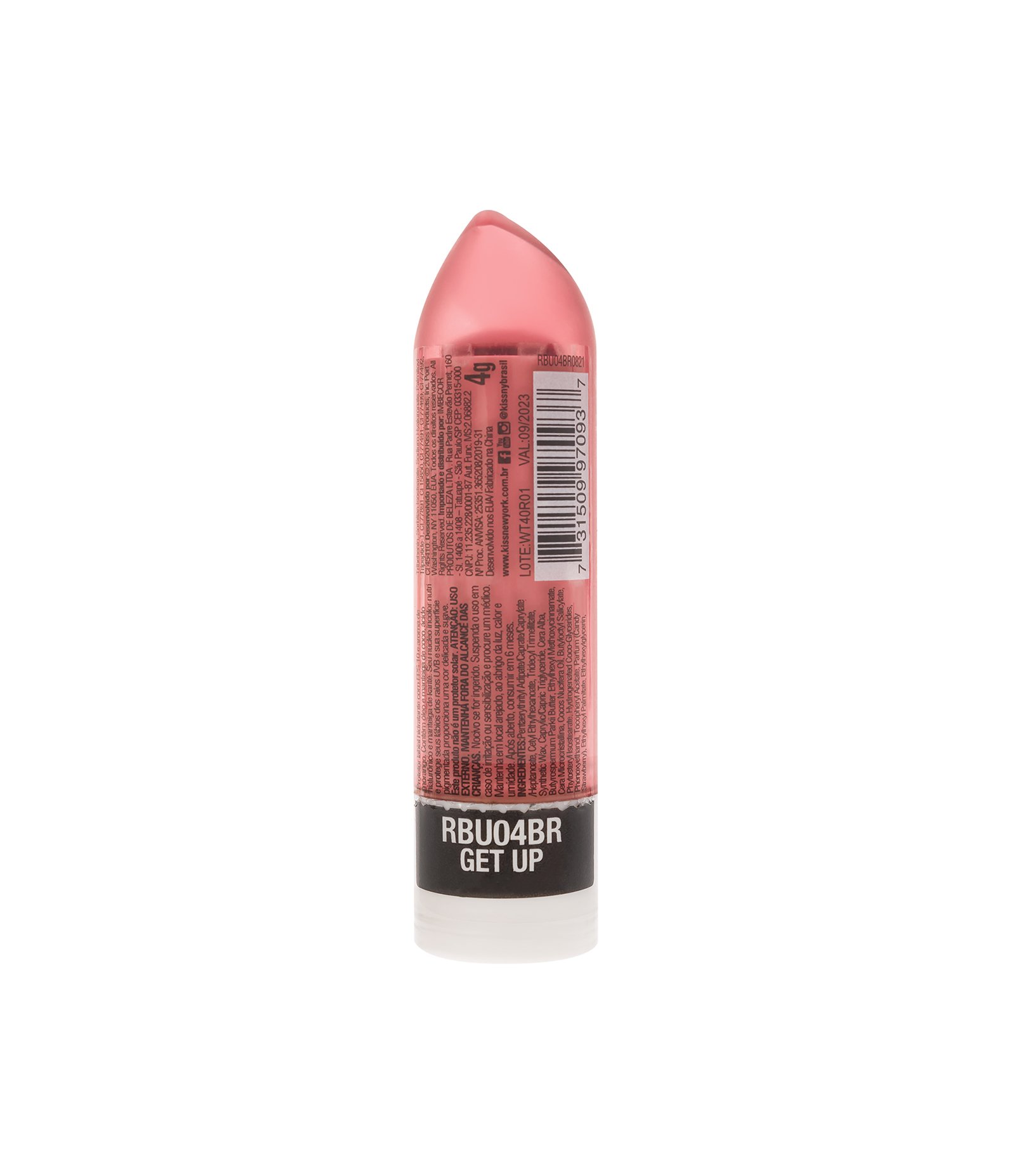 Protetor Labial Hidratante com Cor FPS10 Balm Up! Get Up! Ruby Kisses Nude 3