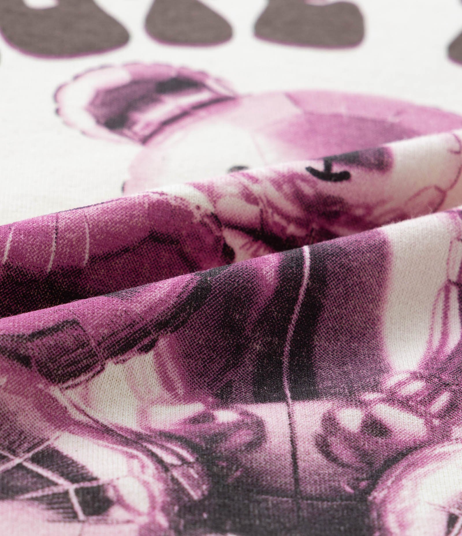 Pijama Infantil com Amarração e Estampa Urso - Tam 5 a 12 Anos Bege/Rosa 9