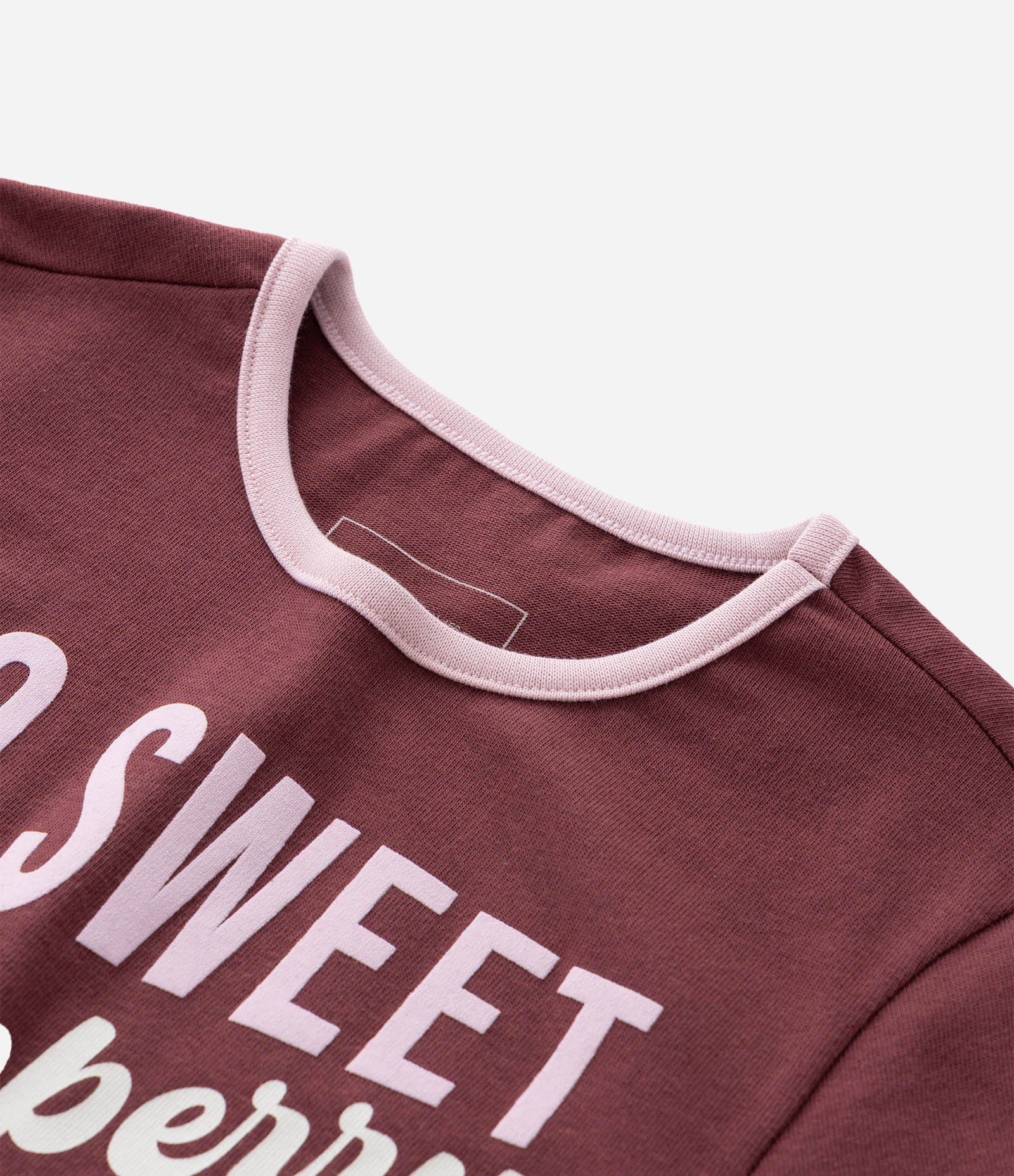 Camiseta Infantil com Estampa Fruta - Tam 5 a 16 Anos Vermelho 5