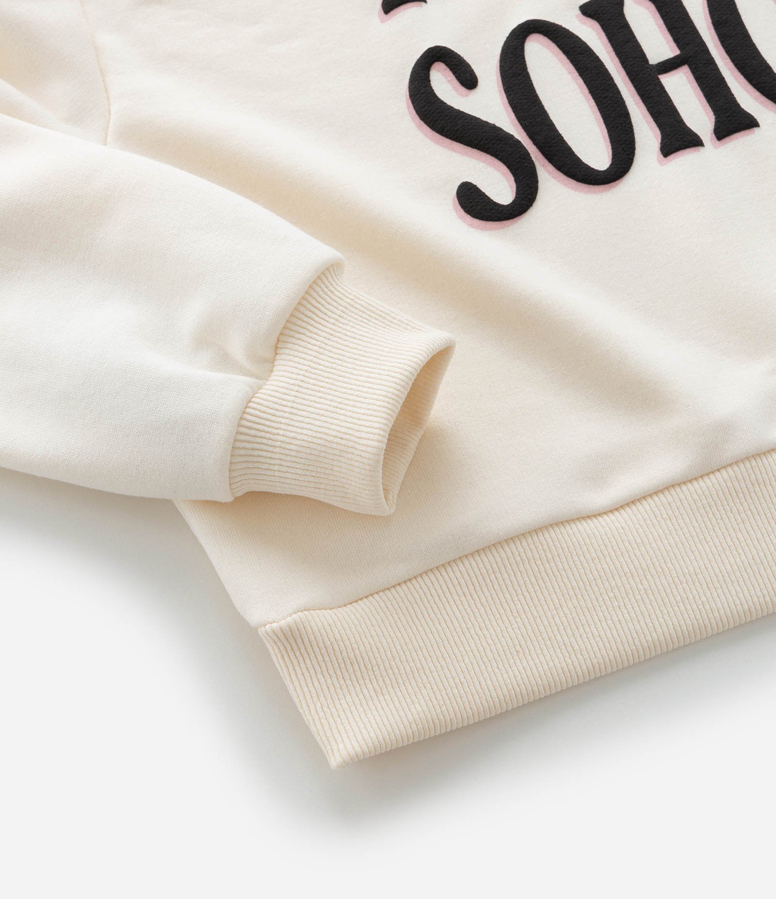 Casaco Infantil em Moletom e Gola Colarinho - Tam 5 a 14 Anos Bege 5