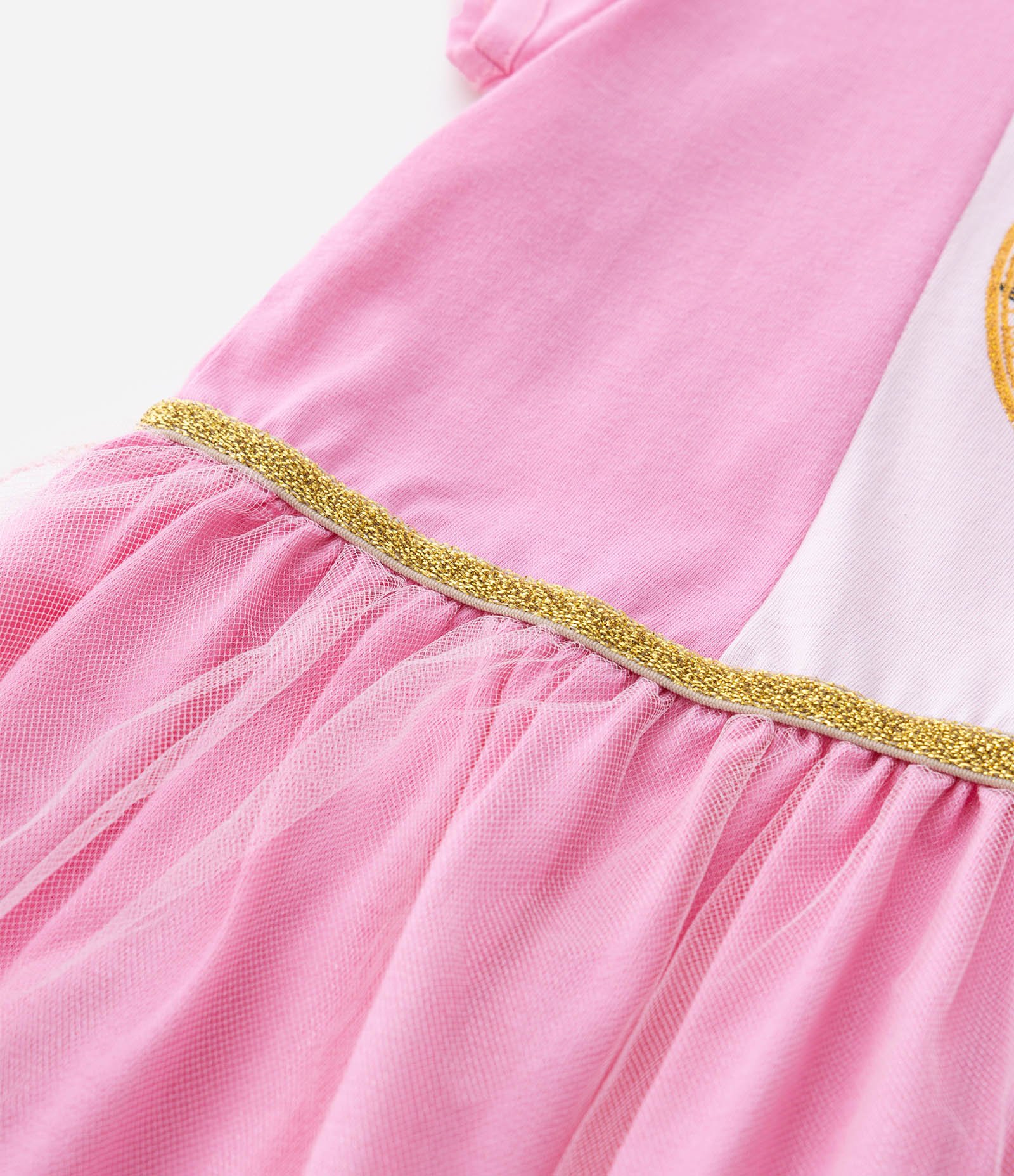 Camisola Infantil com Estampa Bela Adormecida - Tam 3 a 6 Anos Rosa 5