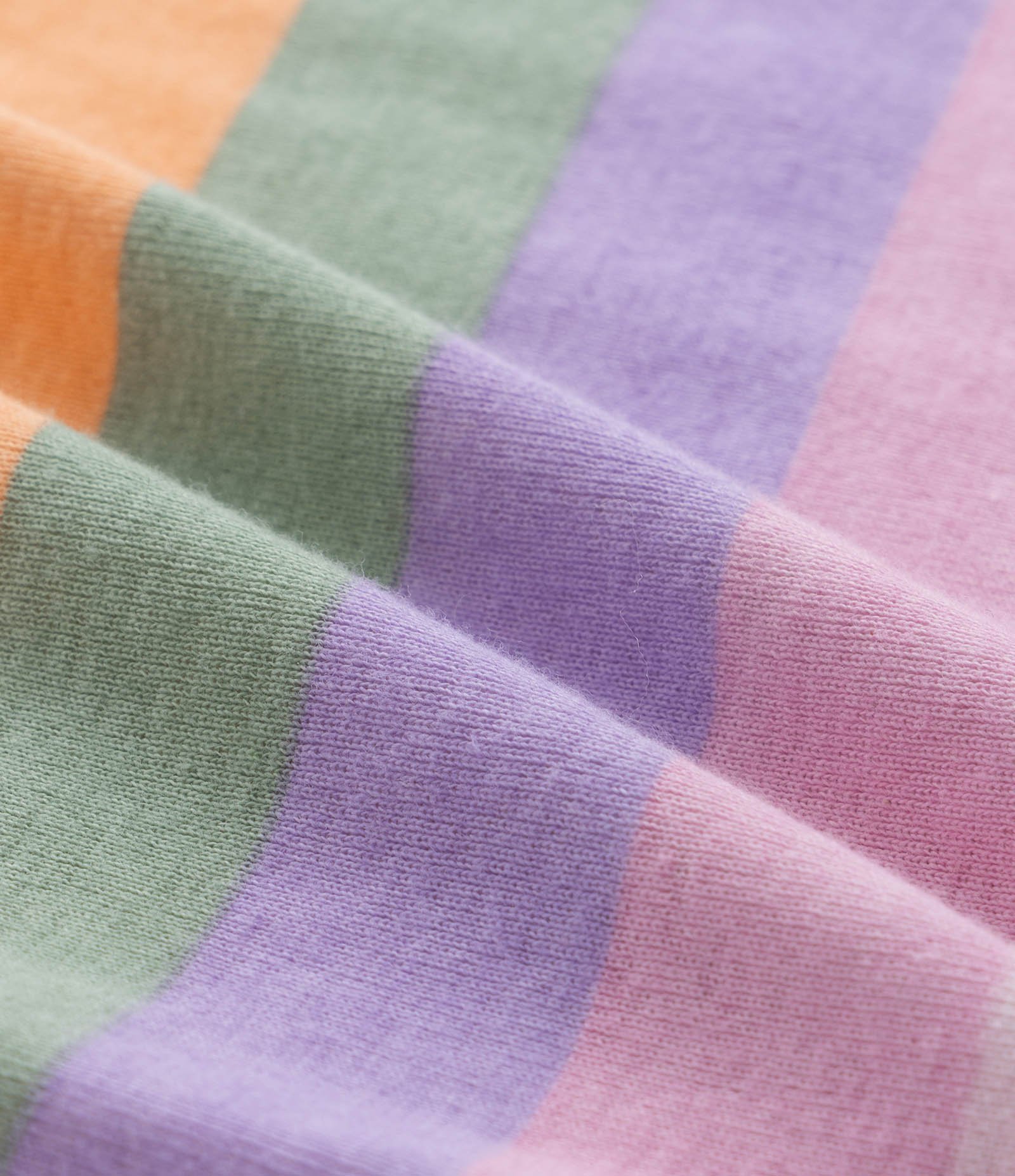 Camisola Infantil em Ribana com Estampa de Listras e Lettering com Formato de Coração - Tam 5 a 14 Anos Multicores 3