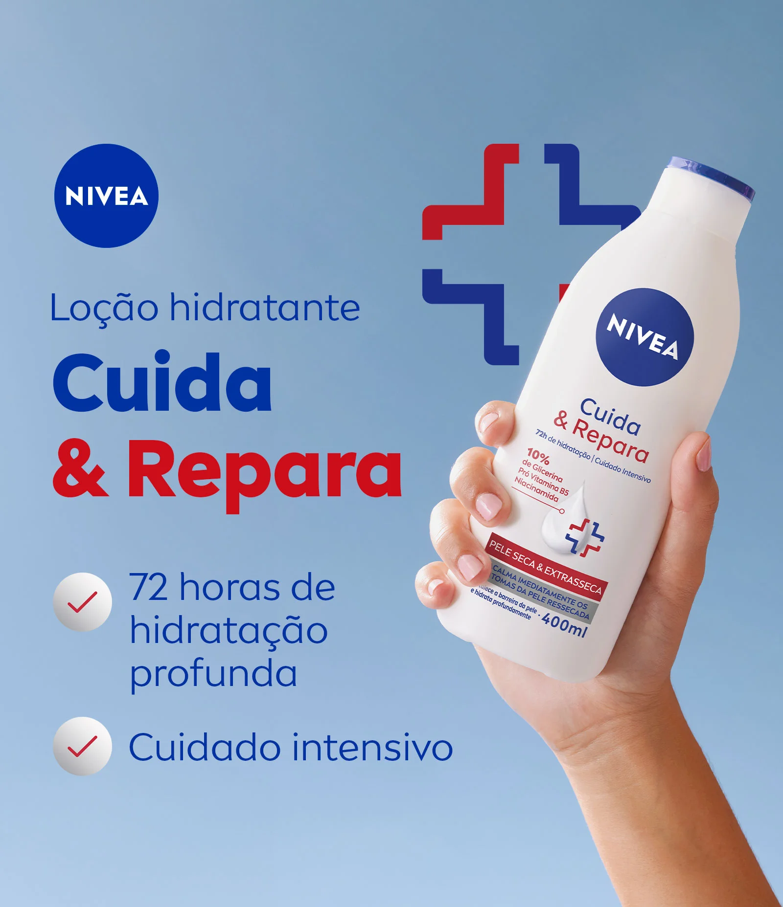 Hidratante Corporal Cuida & Repara Nivea  400ml 3