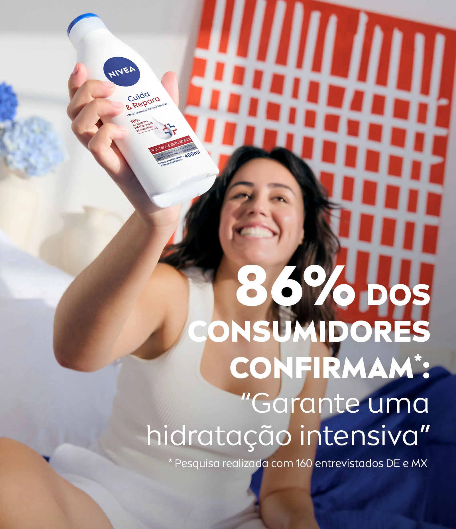 Hidratante Corporal Cuida & Repara Nivea  400ml 9