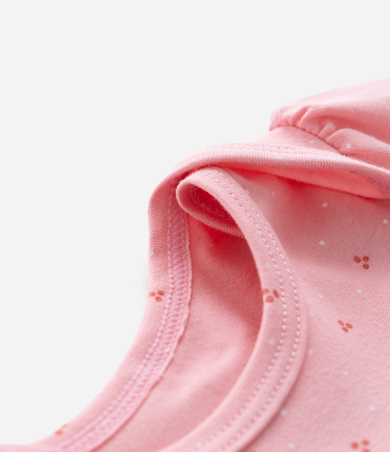 Body Infantil com Bolsinho Estampa de Gatinha - Tam RN a 18 meses Rosa 5