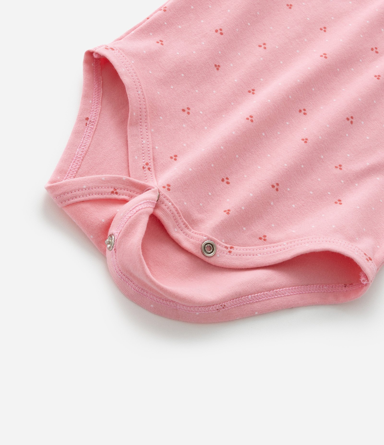 Body Infantil com Bolsinho Estampa de Gatinha - Tam RN a 18 meses Rosa 6