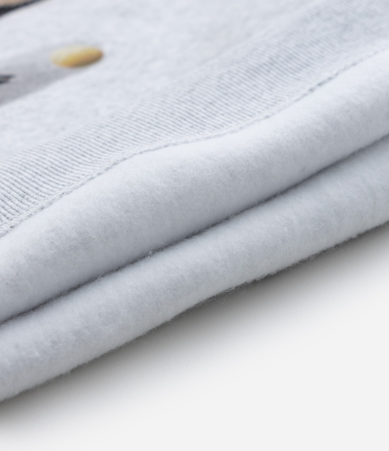 Casaco Infantil em Moletom com Estampa Capivara Tenista - Tam 5 a 14 Anos Cinza 4