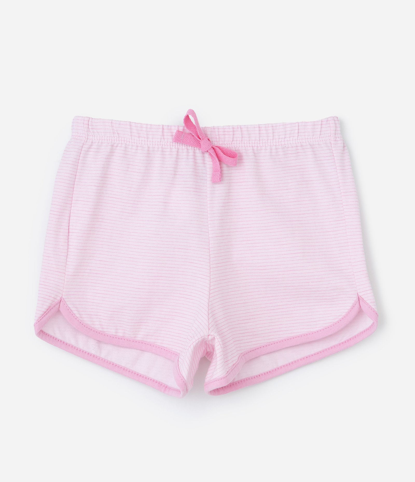 Pijama Curto Infantil com Estampa Listrada Hello Kitty - Tam 2 a 6 Anos Rosa 4