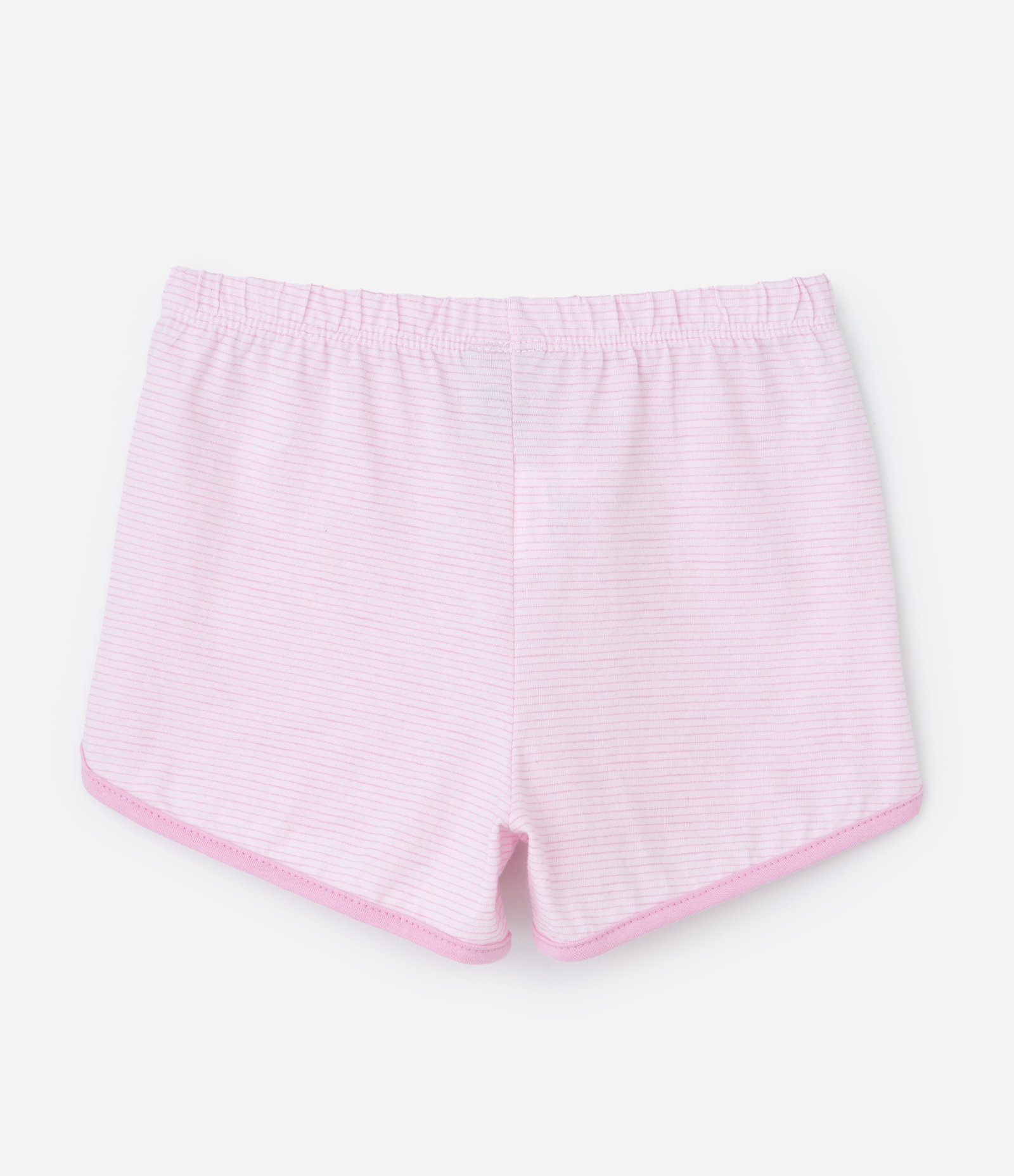 Pijama Curto Infantil com Estampa Listrada Hello Kitty - Tam 2 a 6 Anos Rosa 5