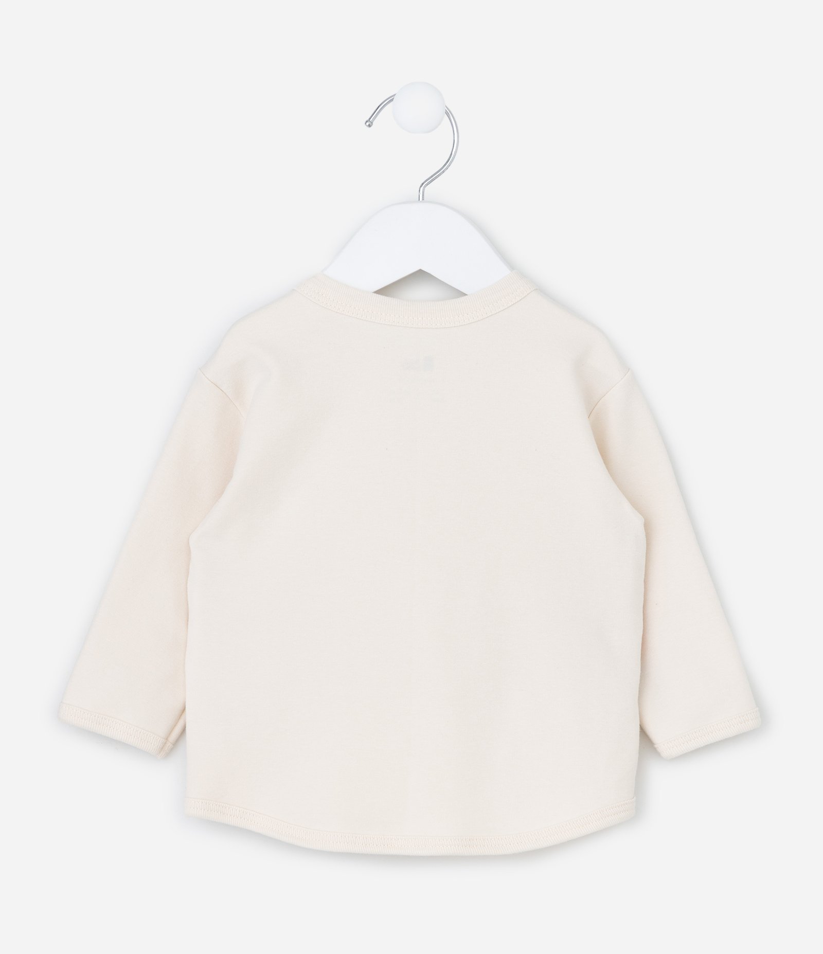 Conjunto Infantil com Estampa Carros Interativos  - Tam 0 a 18 meses Bege/Azul 5