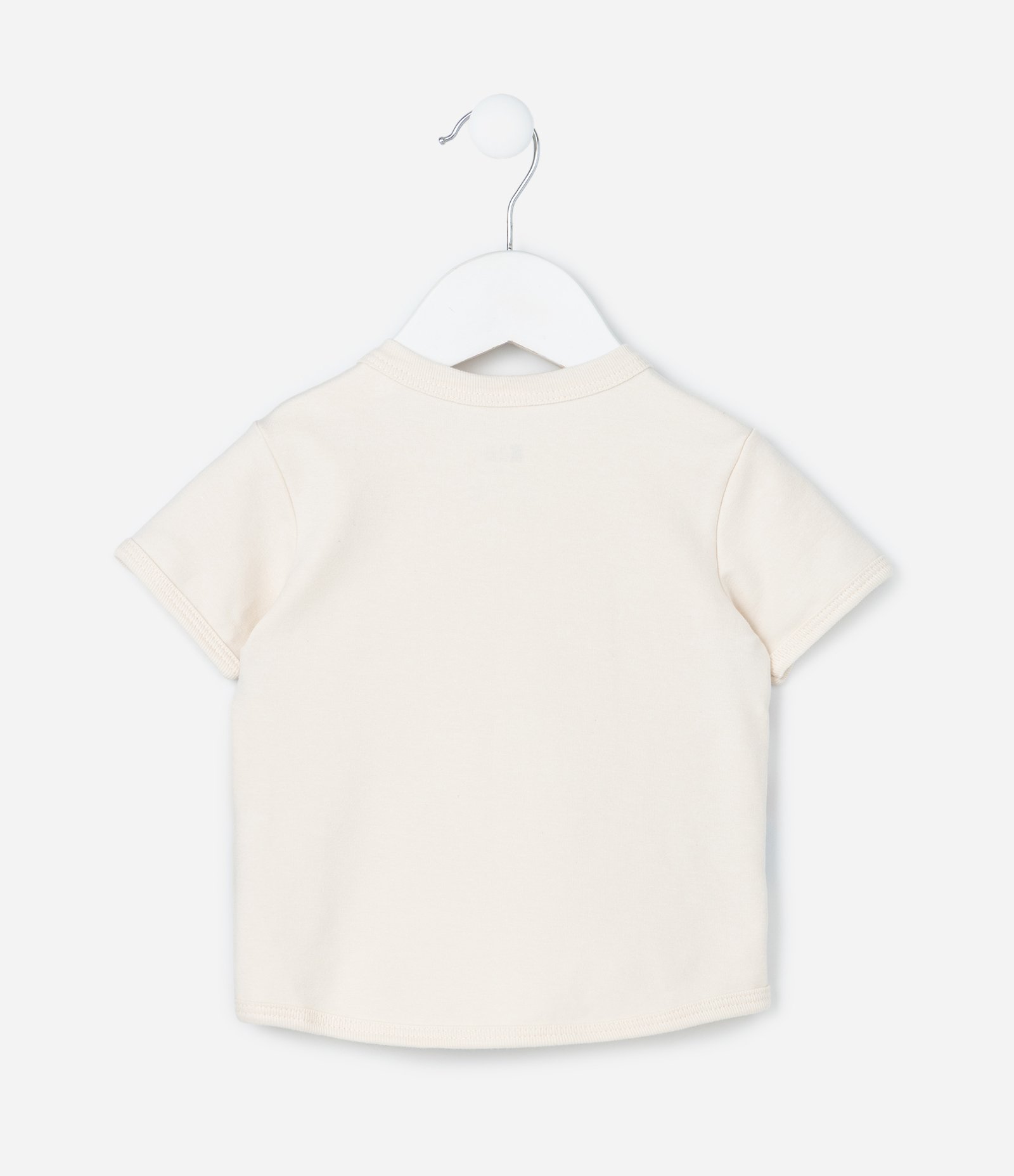 Conjunto Infantil em Moletinho com Estampa de Carrinhos e Listras - Tam 0 a 18 meses Off White 4