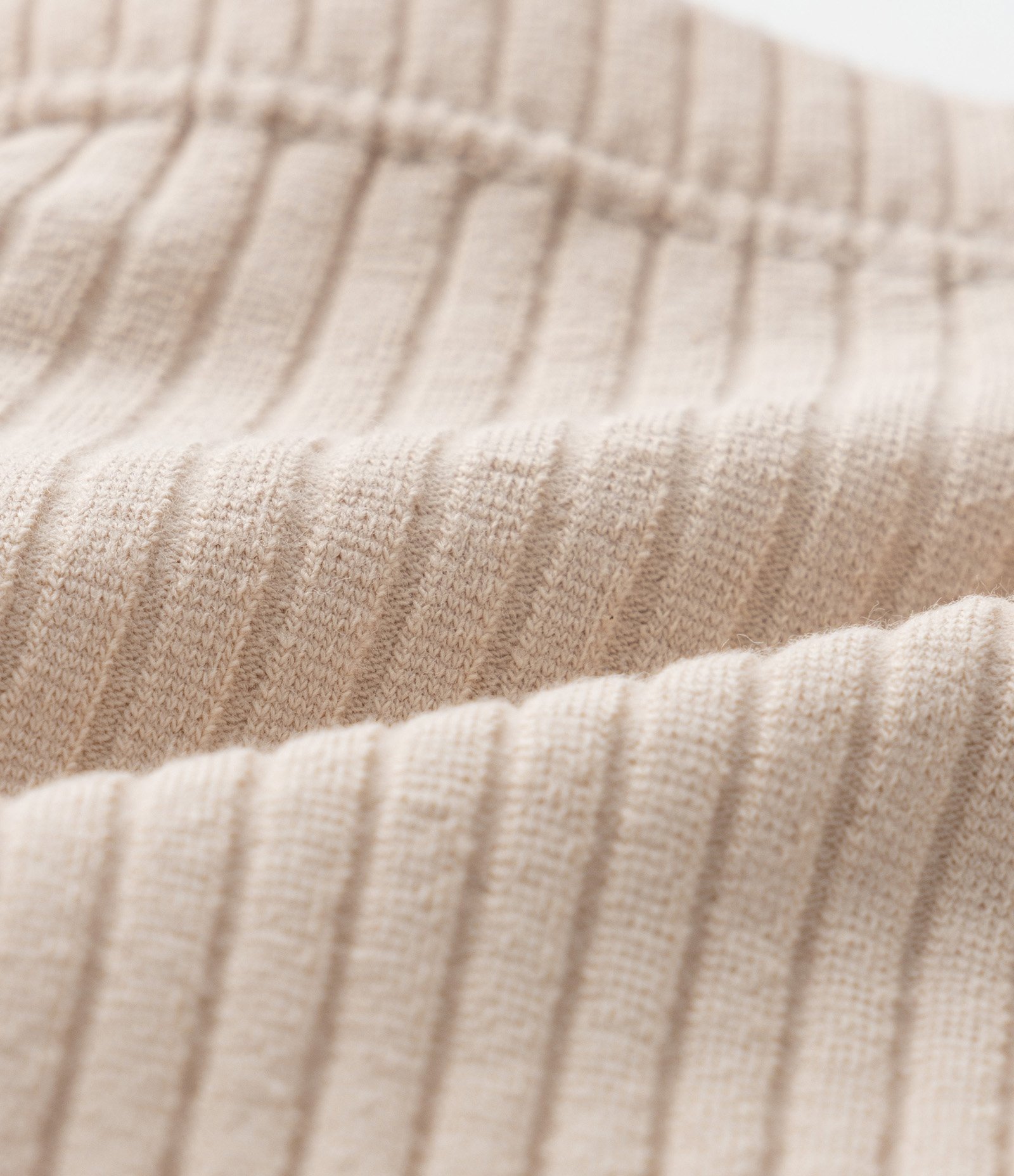 Conjunto Infantil Texturizado com Gola Laço - Tam Meia 0 a 18 meses Branco/Bege 6