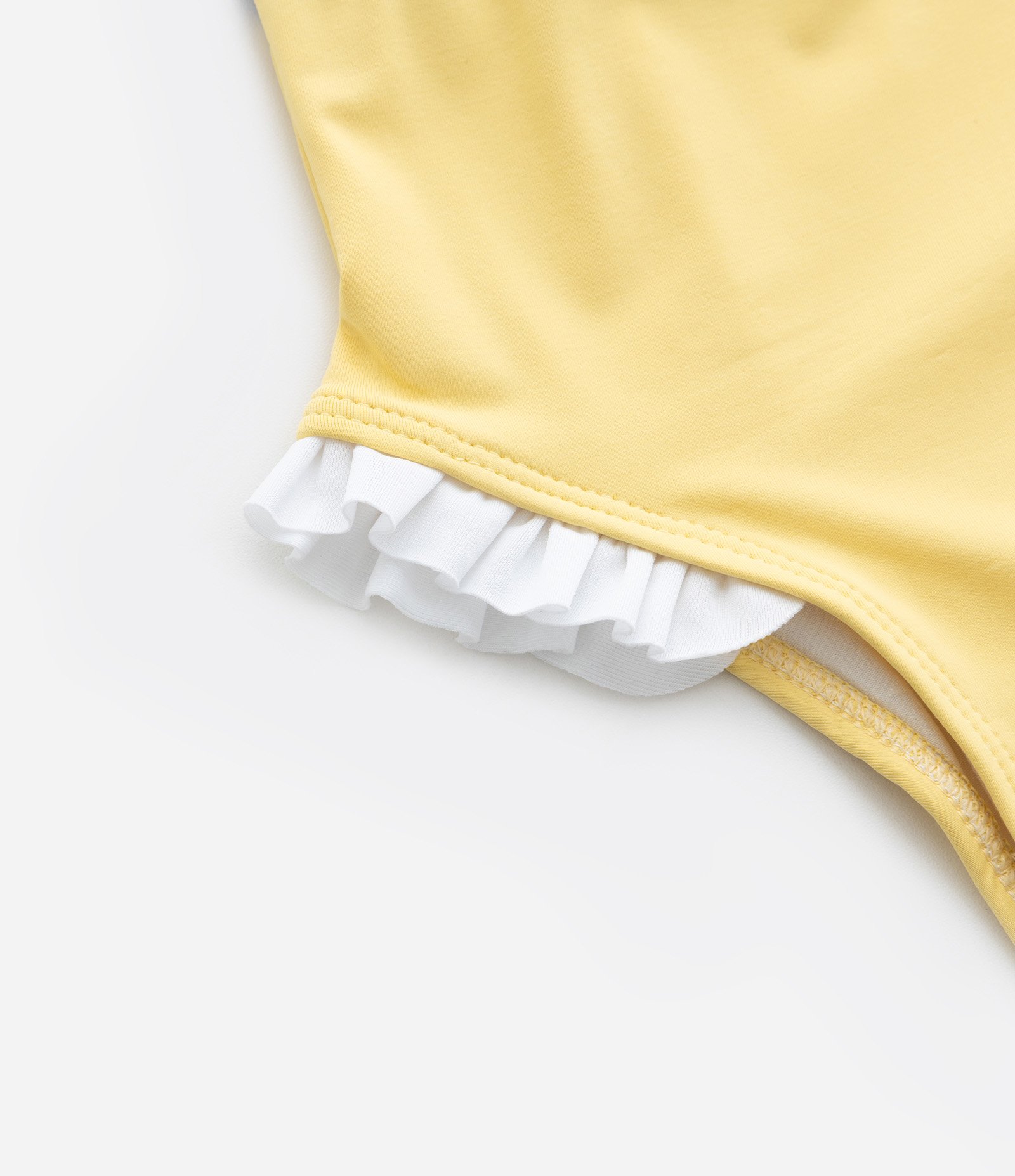 Maiô Infantil com Proteção UV e Estampa Branca de Neve - Tam 2 a 6 Anos Azul/Amarelo 6