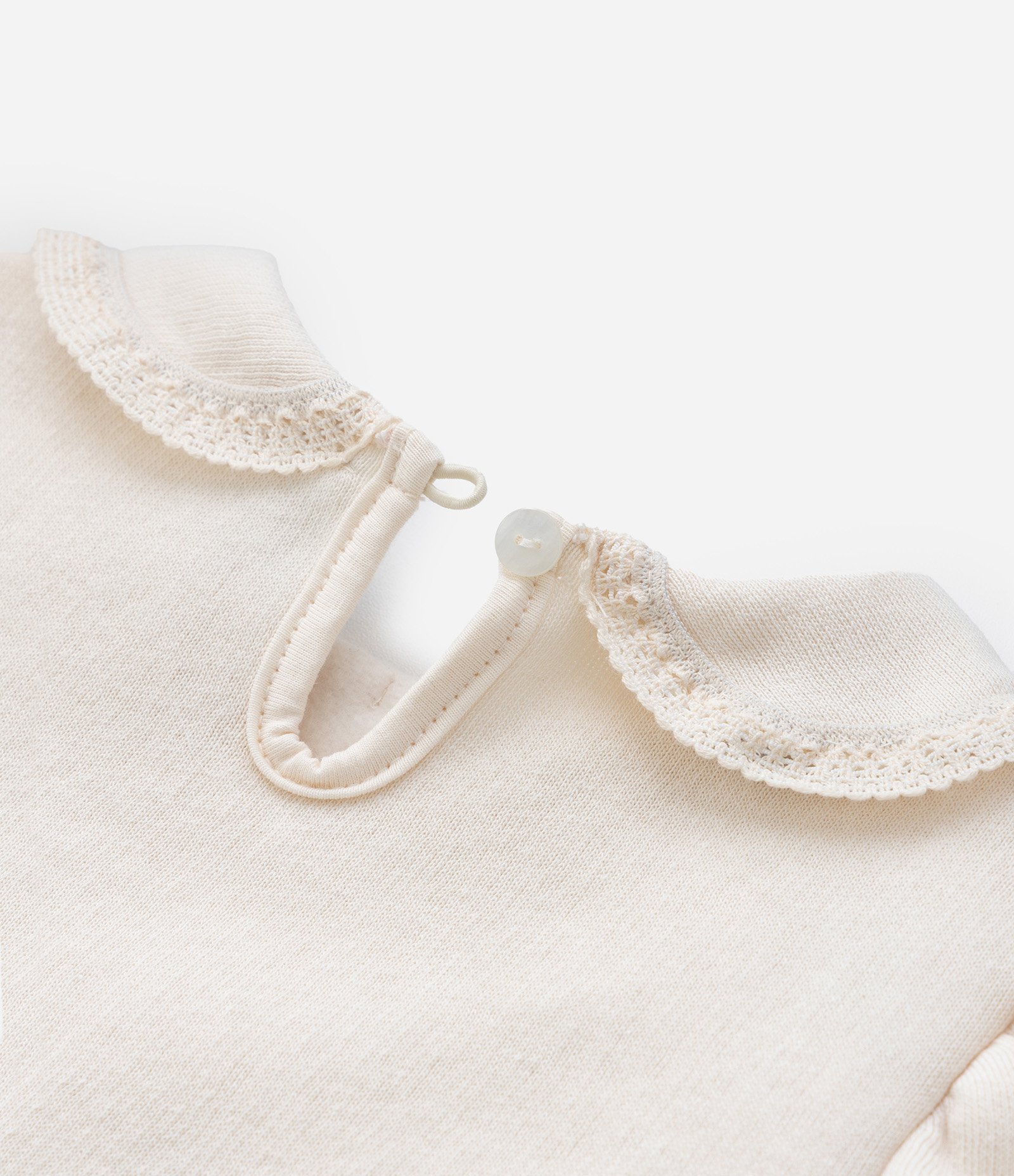 Conjunto Infantil em Moletom com Estampa de Coelhinho - Tam 0 a 18 Meses Laranja/Bege 11