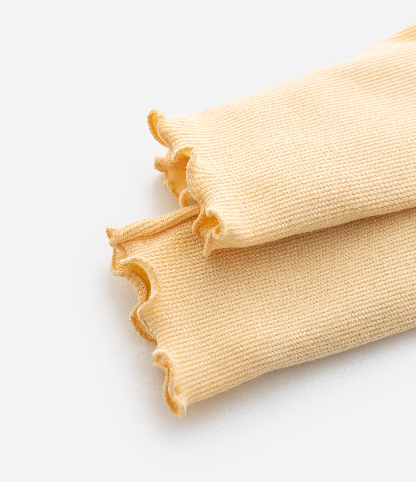 Conjunto Infantil em Moletom com Estampa de Coelhinho - Tam 0 a 18 Meses Laranja/Bege 8