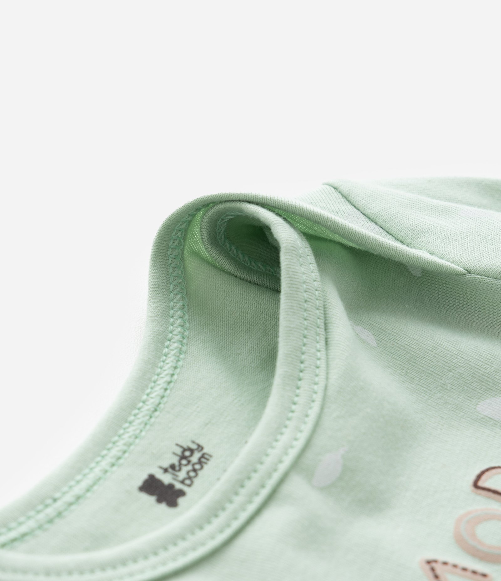 Body Infantil com Lettering Amor da Dinda - Tam RN a 18 meses Verde 5