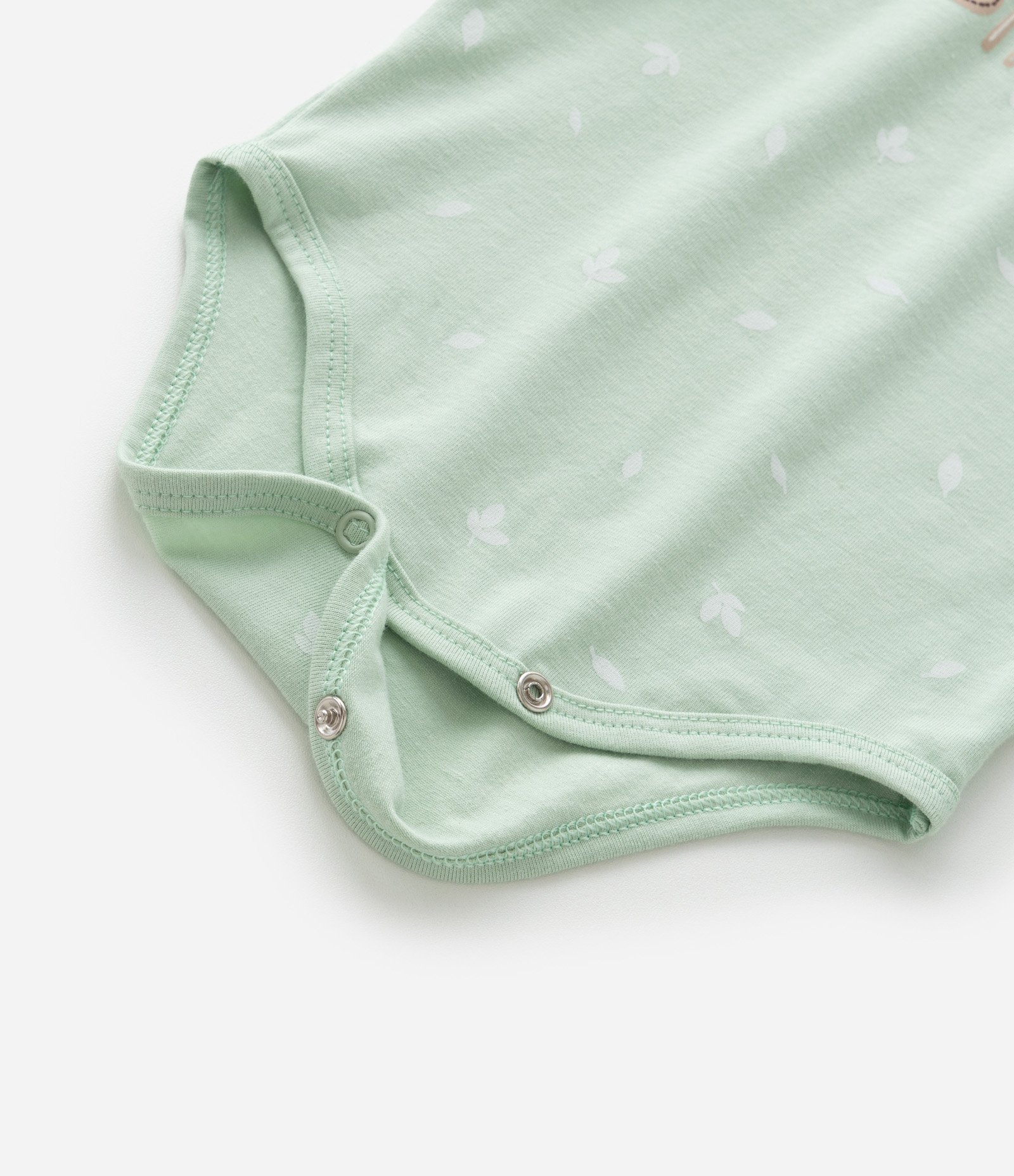 Body Infantil com Lettering Amor da Dinda - Tam RN a 18 meses Verde 6