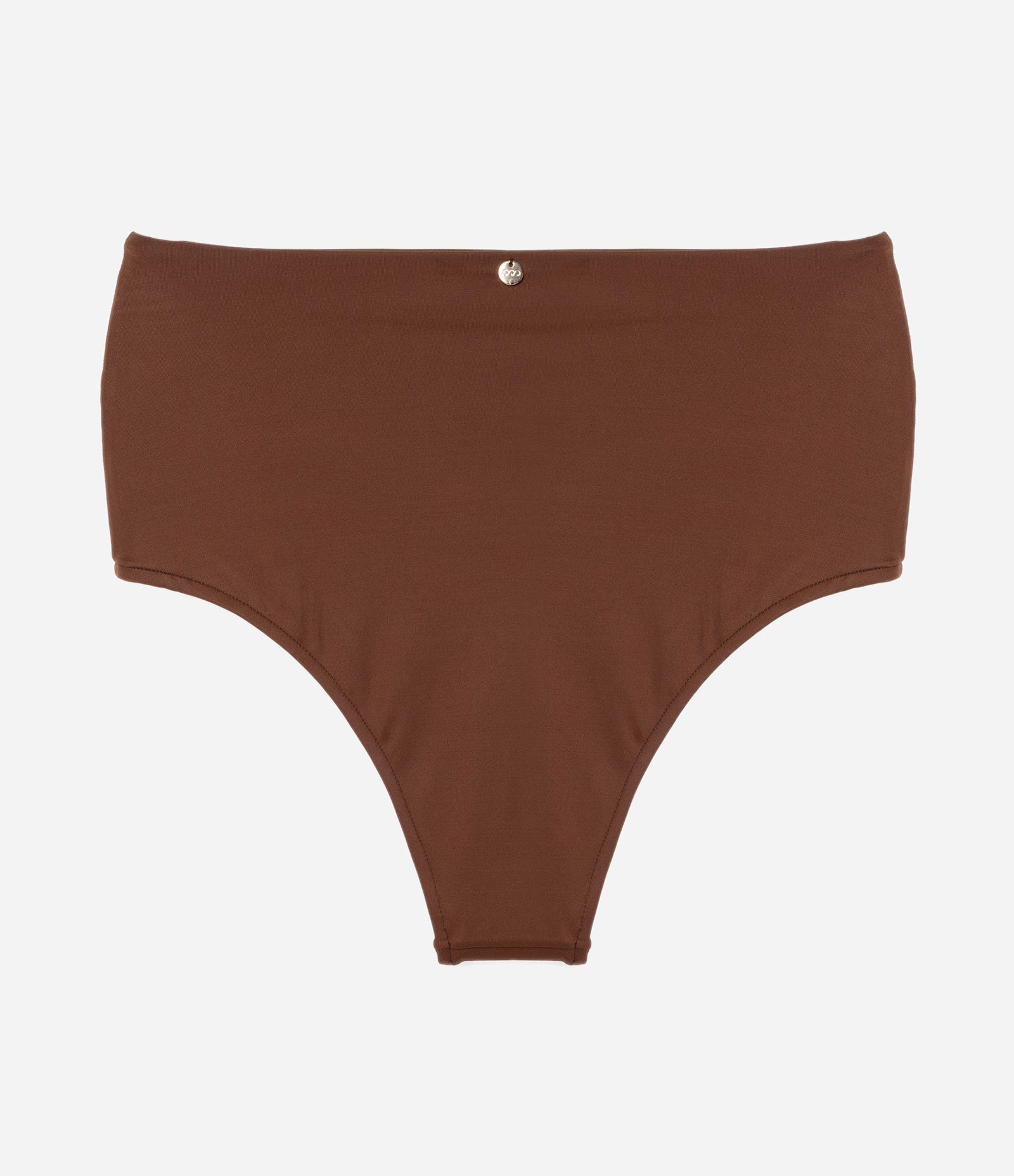 Biquíni Calcinha Hot Pants em Microfibra Marrom 6