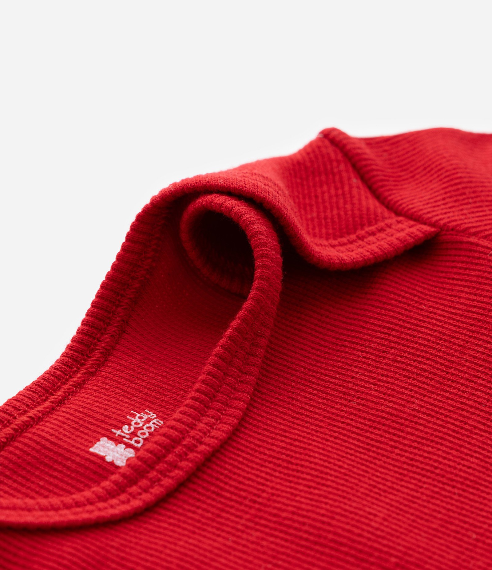 Body Infantil em Ribana Básico - Tam RN a 18 meses Vermelho 6