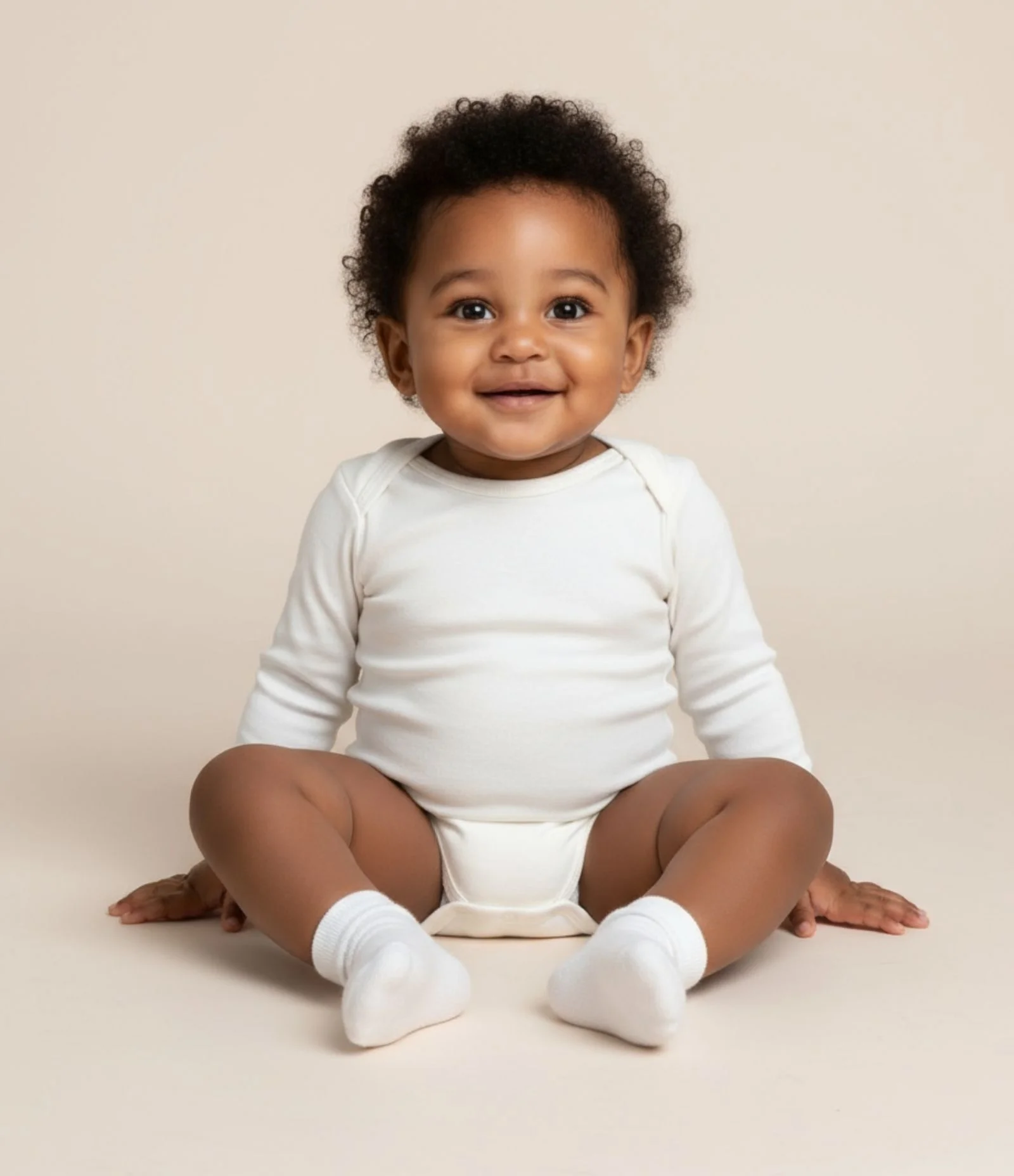 Body Infantil em Ribana Básico - Tam RN a 18 meses Branco 1