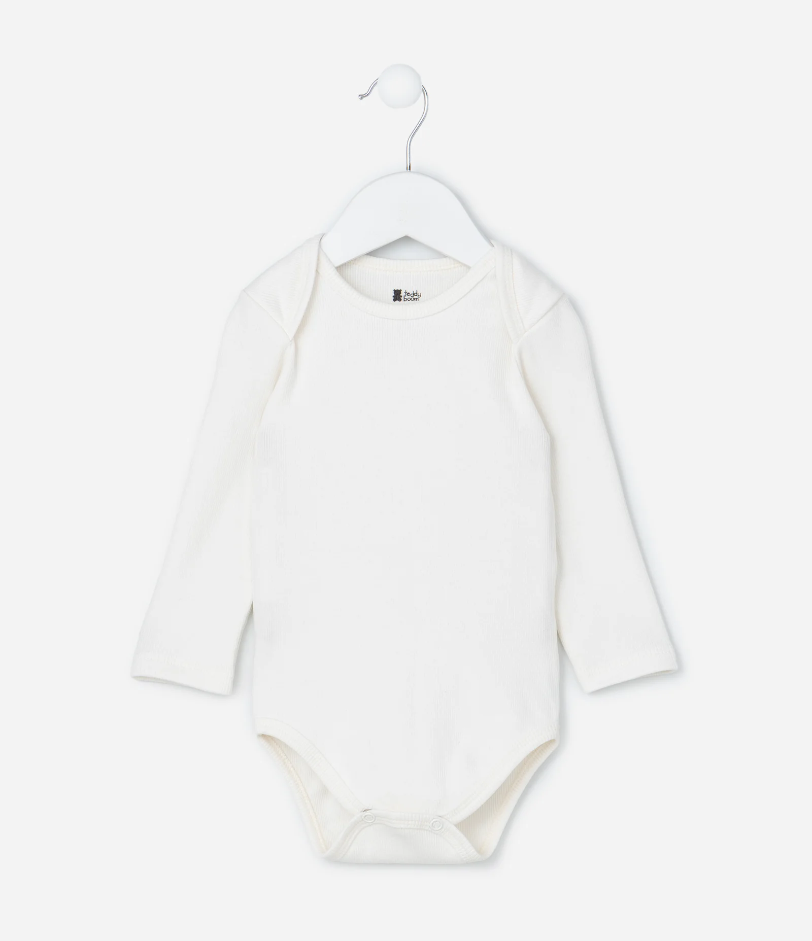 Body Infantil em Ribana Básico - Tam RN a 18 meses Branco 2