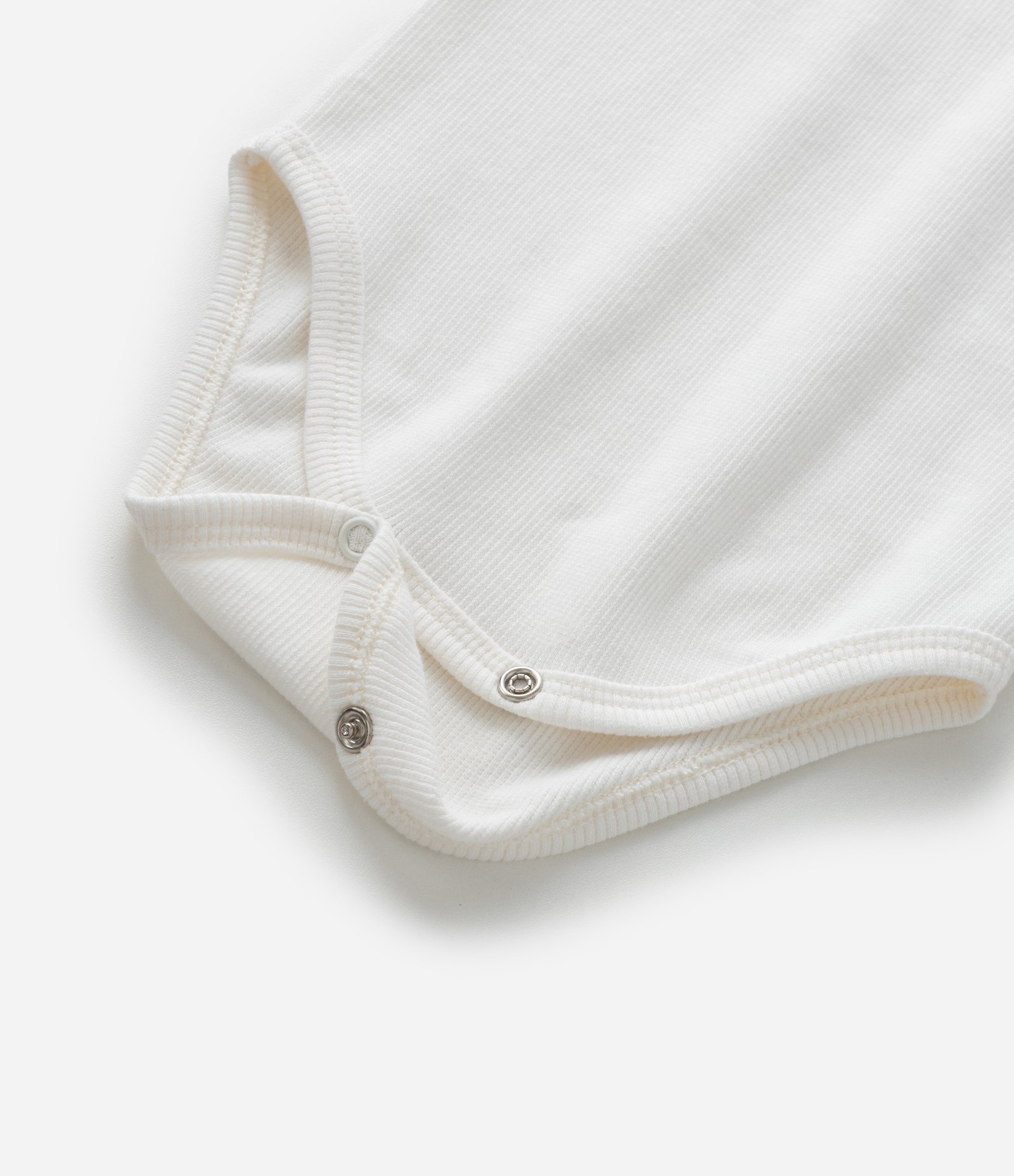 Body Infantil em Ribana Básico - Tam RN a 18 meses Branco 6