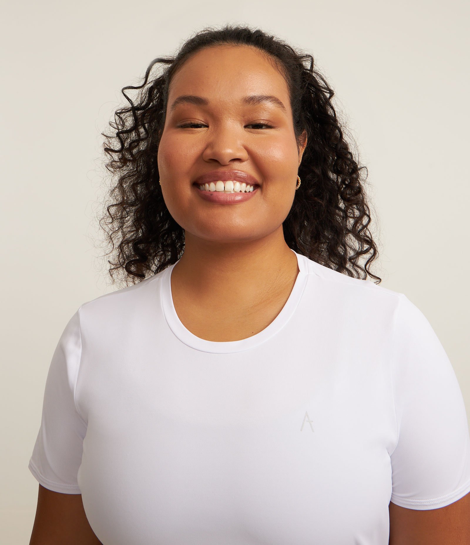 Camiseta Esportiva com Tecnologia Dry Curve & Plus Size Branco 2