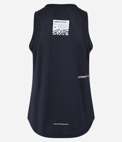 Regata Nadador Esportiva com Estampa de Corrida