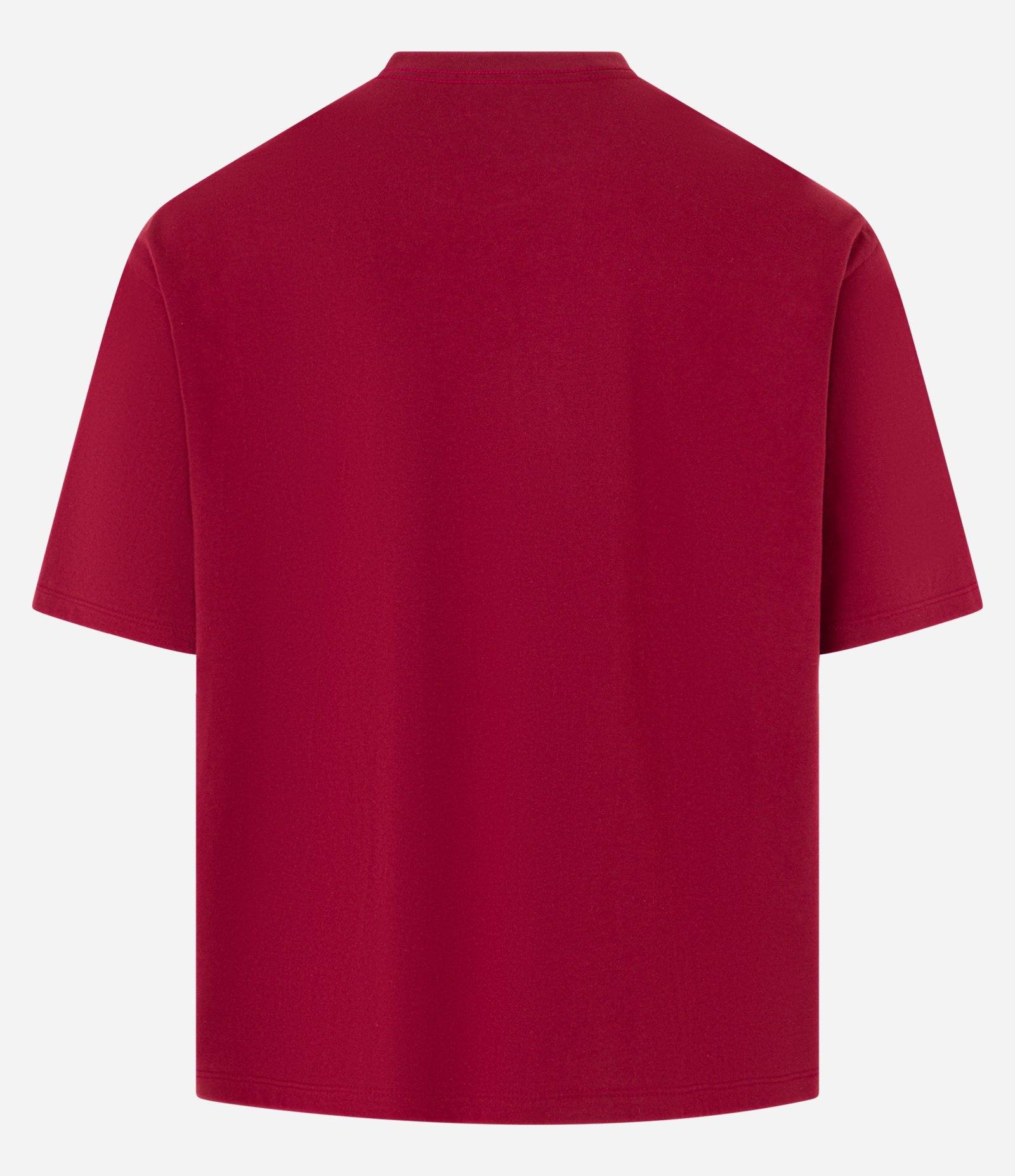 Camiseta Boxy em Algodão Estampa de Urso Shared Delusion Vermelho 5