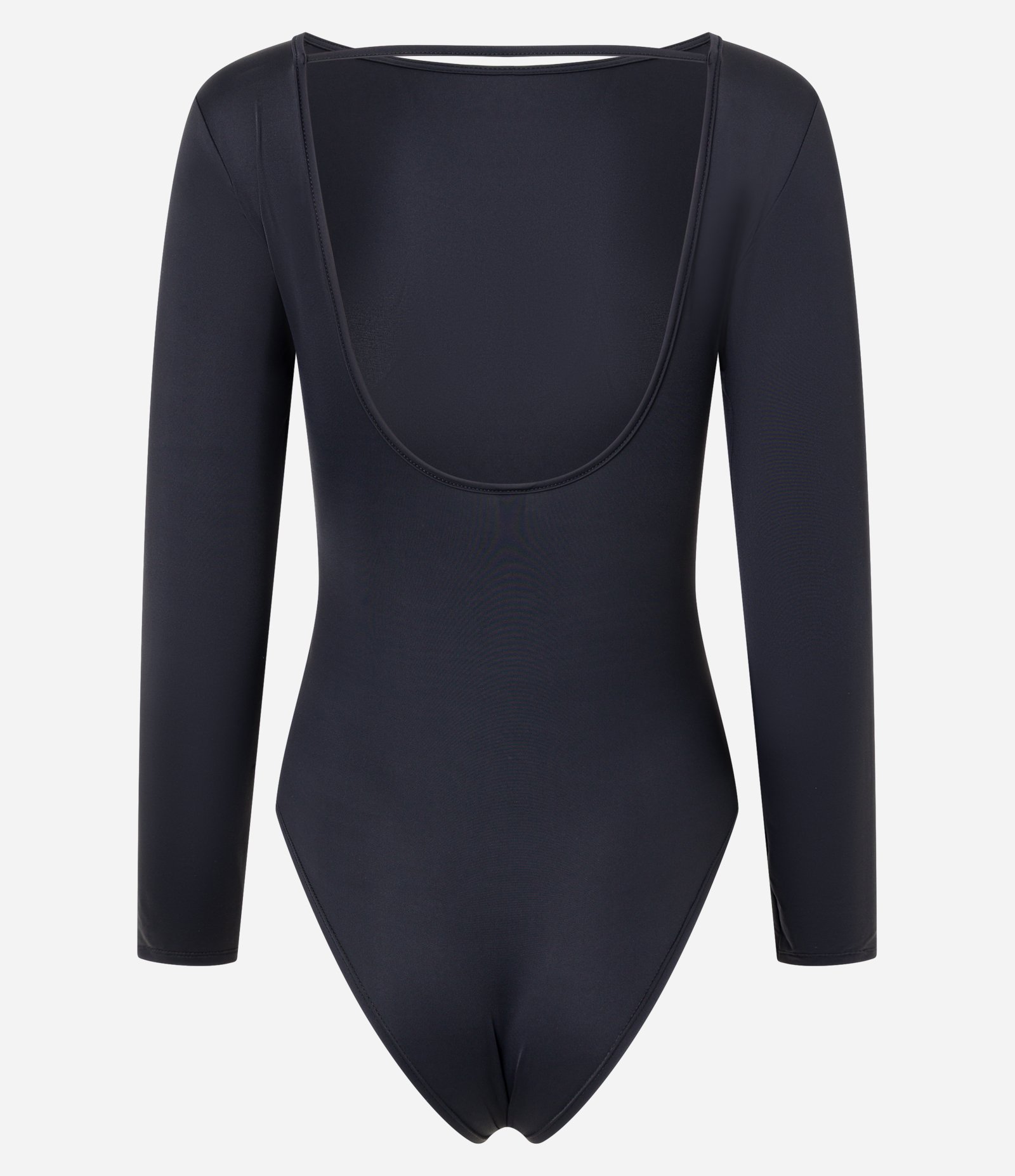 Body em Microfibra com Decote nas Costas Preto 5