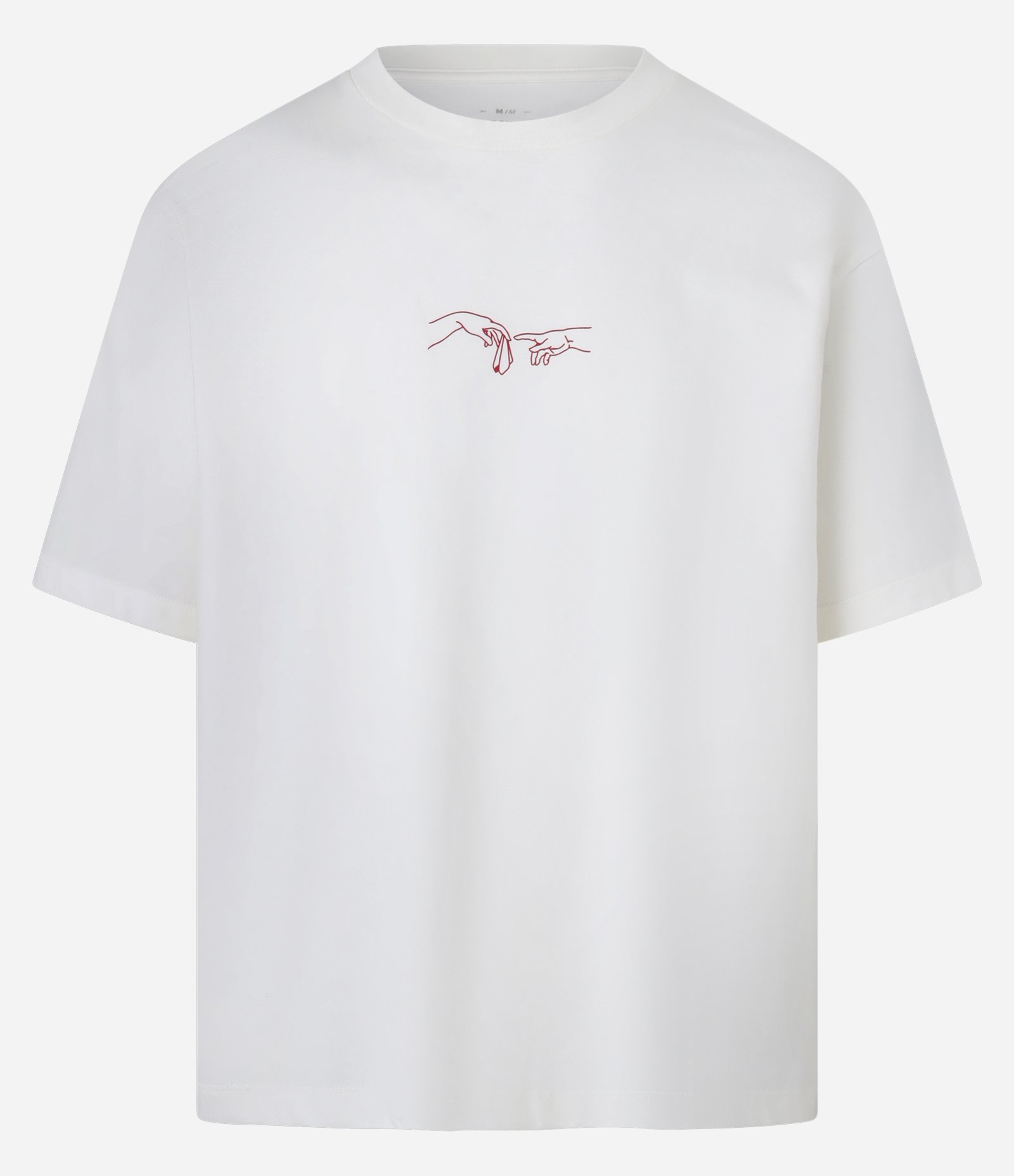 Camiseta Boxy em Algodão com Estampa Lettering Off White 5