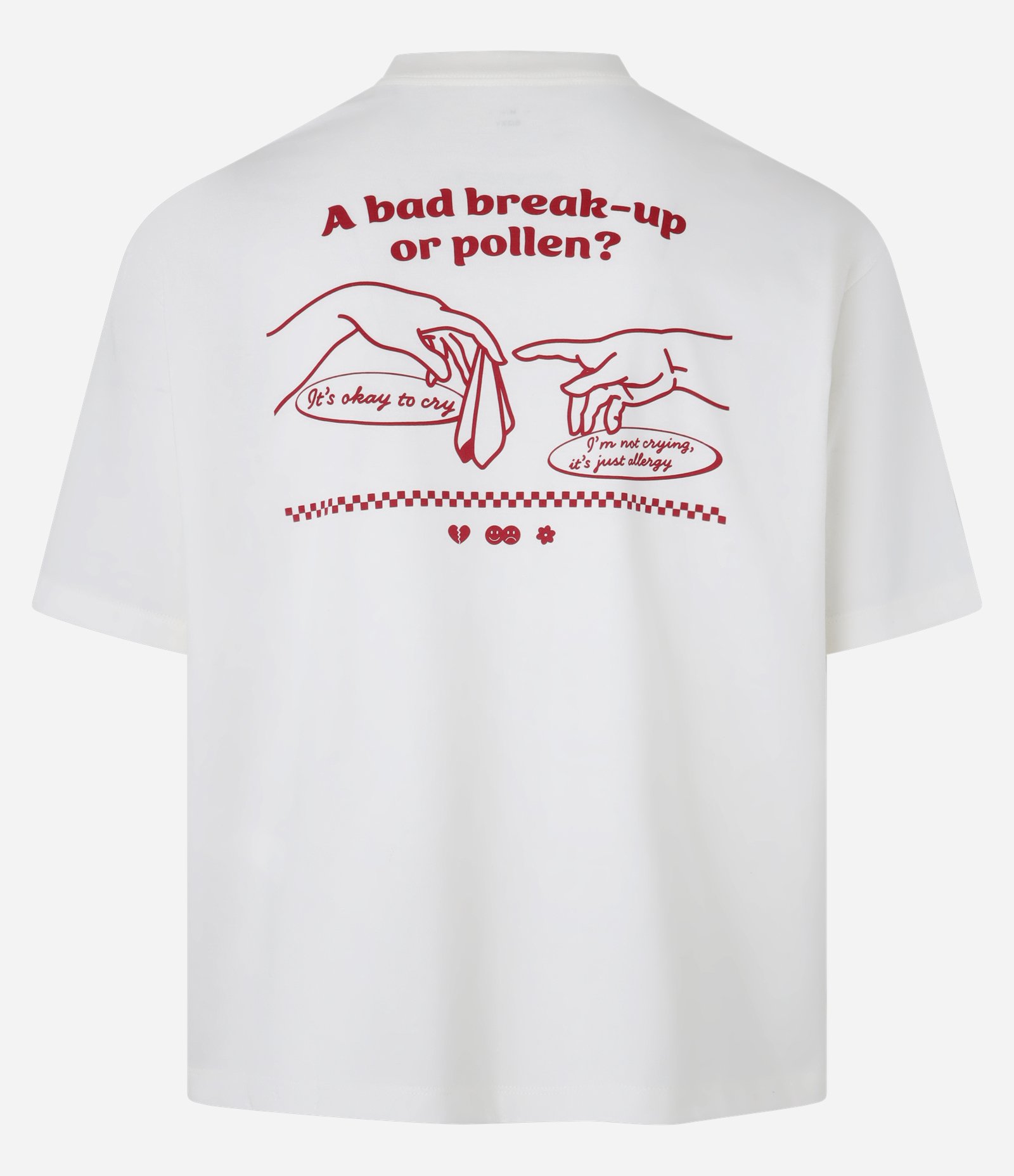 Camiseta Boxy em Algodão com Estampa Lettering Off White 6