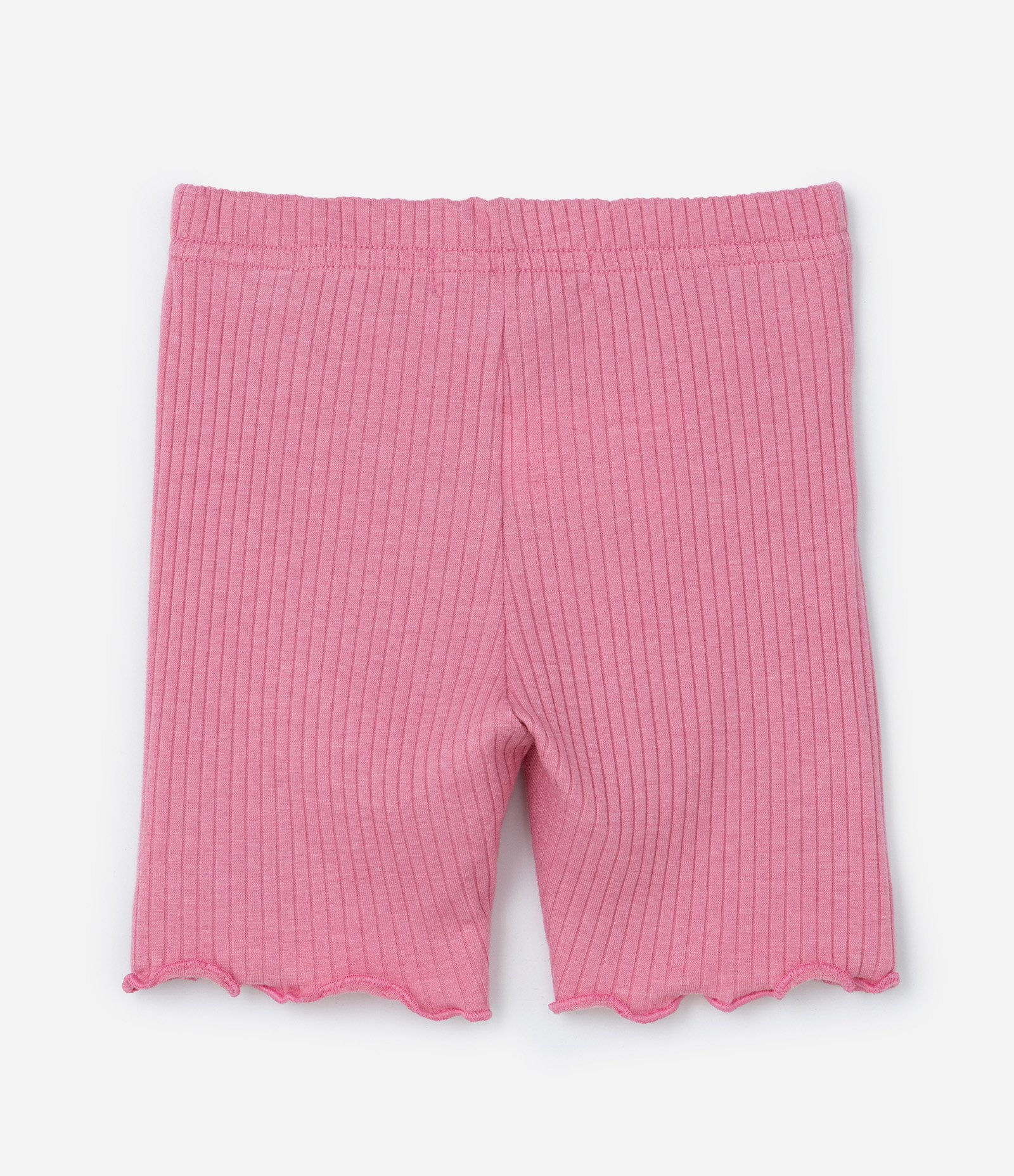 Conjunto Infantil Canelado com Estampa Floral - Tam 1 a 6 Anos Rosa 6