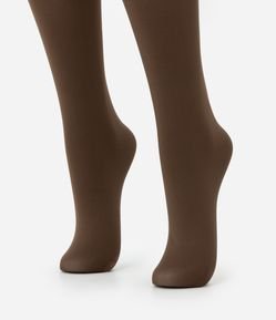 Meia Calça em Poliamida Fio 40 Loba Curve & Plus Size