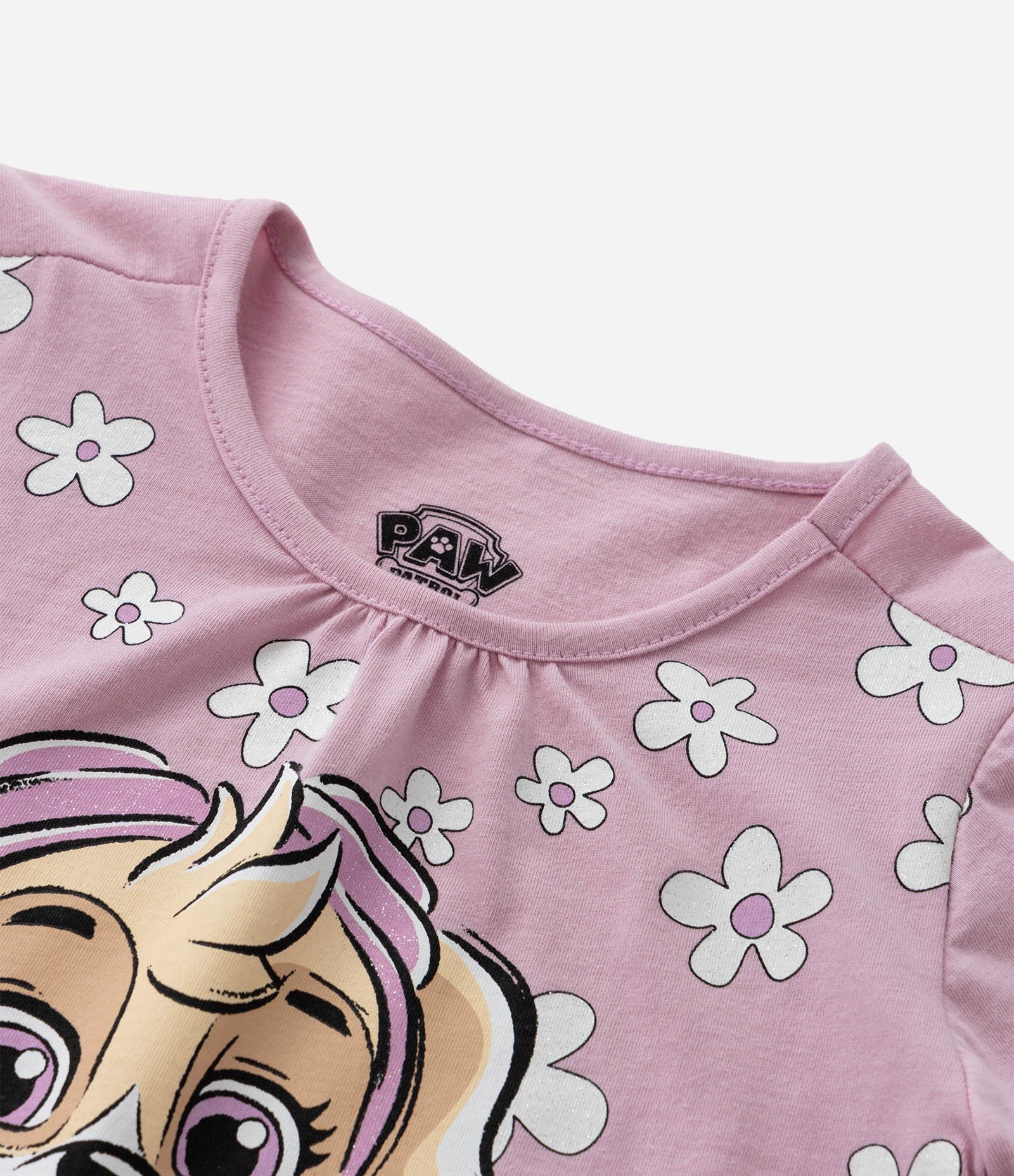 Conjunto Infantil com Estampa da Skye - Tam 1 a 6 Anos Rosa 8