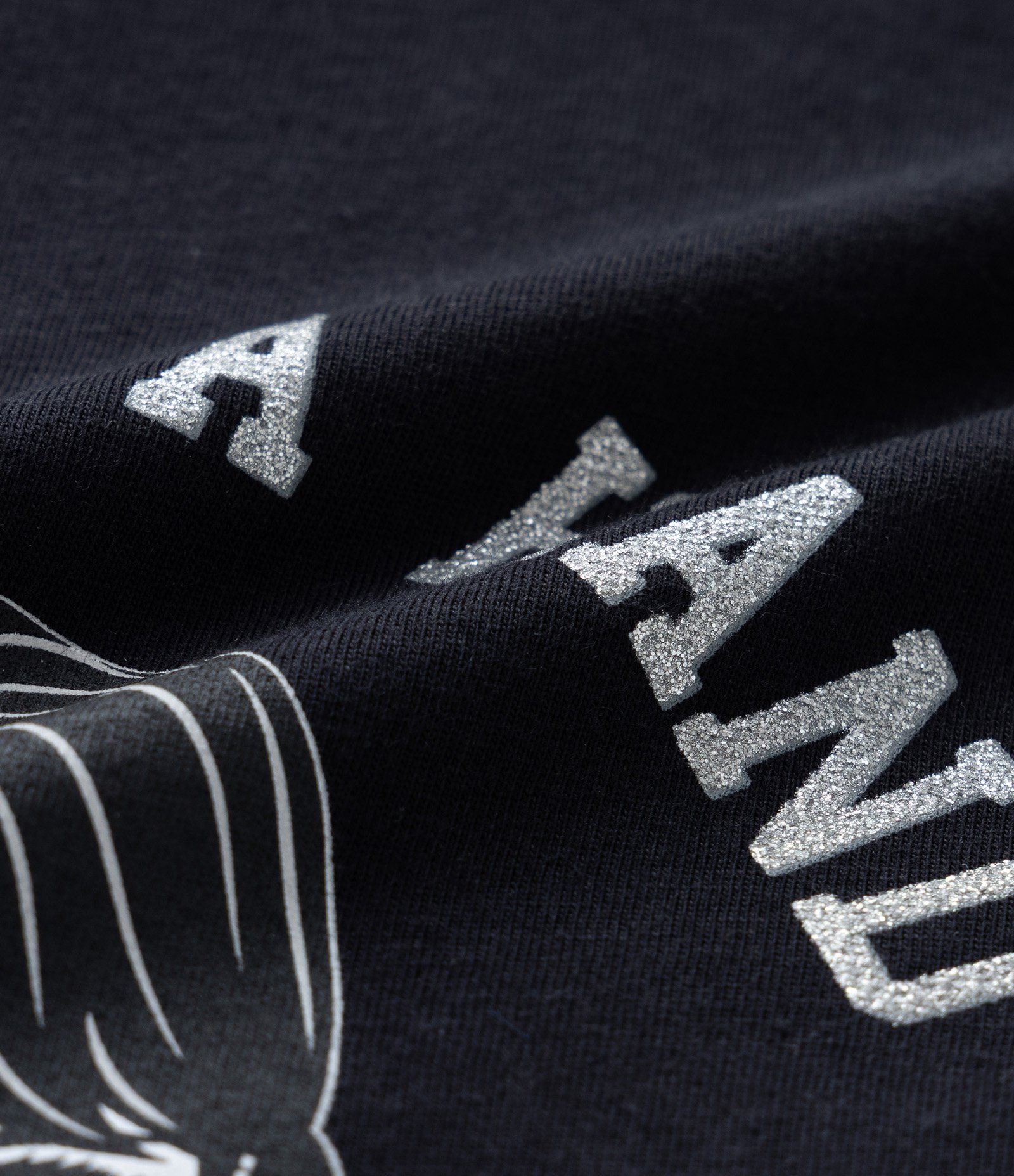 Camiseta Infantil com Estampa Wandinha e Listras - Tam 5 a 14 Anos Preto 3