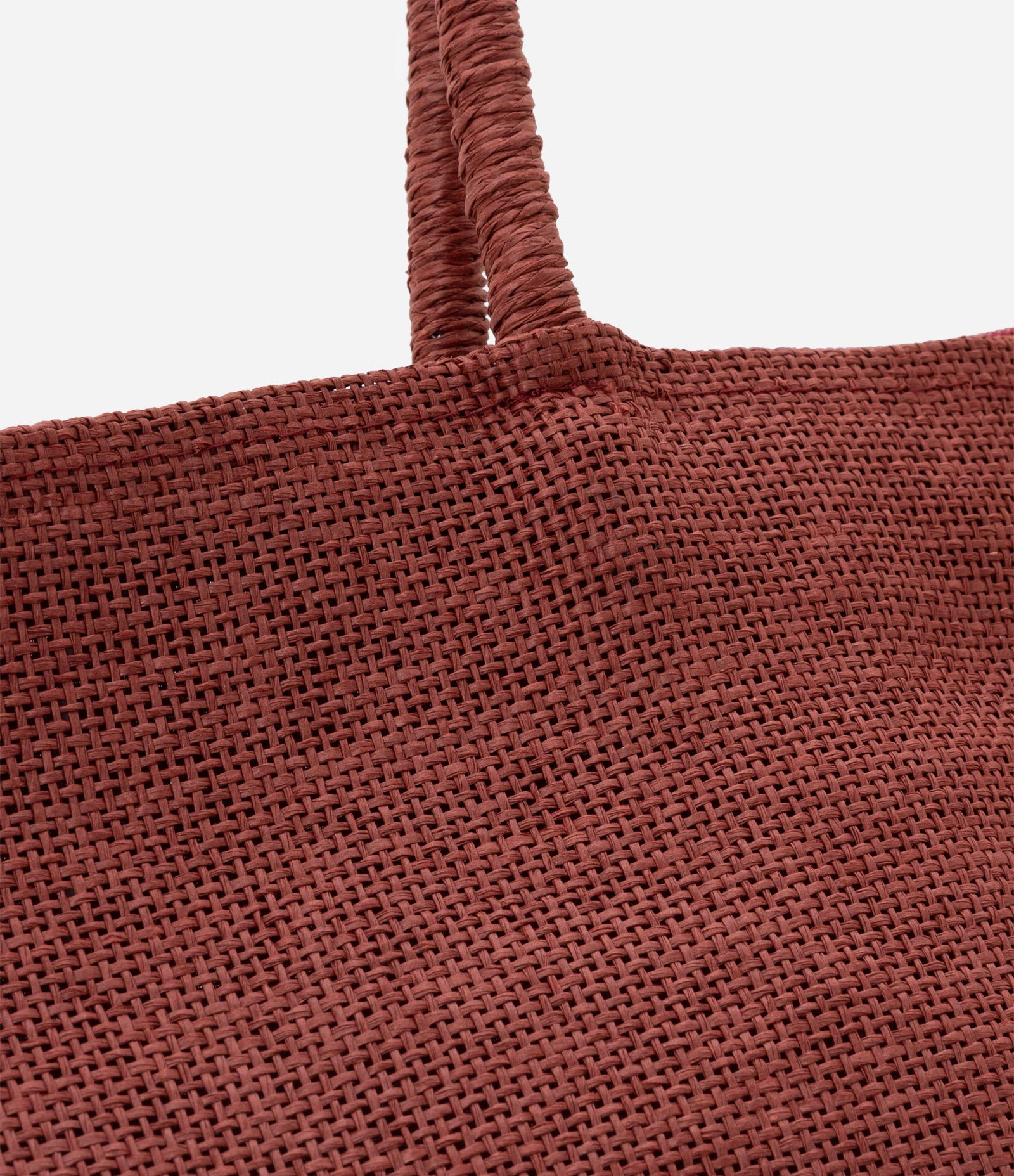 Bolsa de Praia Grande com Alças Finas e Nécessaire Marrom 4