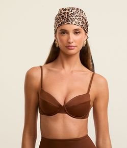 Biquíni Top Meia Taça em Microfibra Básico