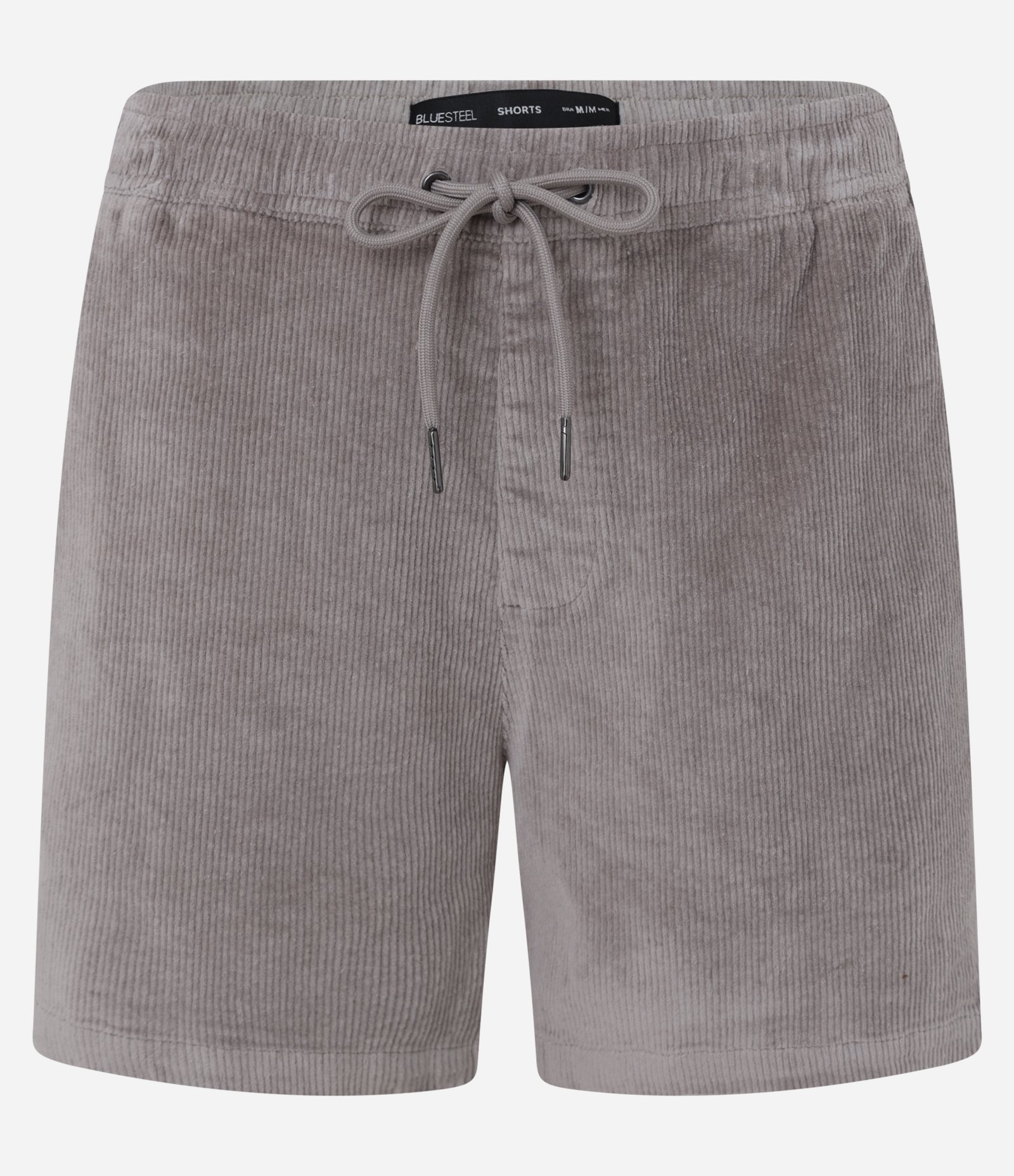 Bermuda Runner em Veludo Cotelê com Bolsos Cinza 5