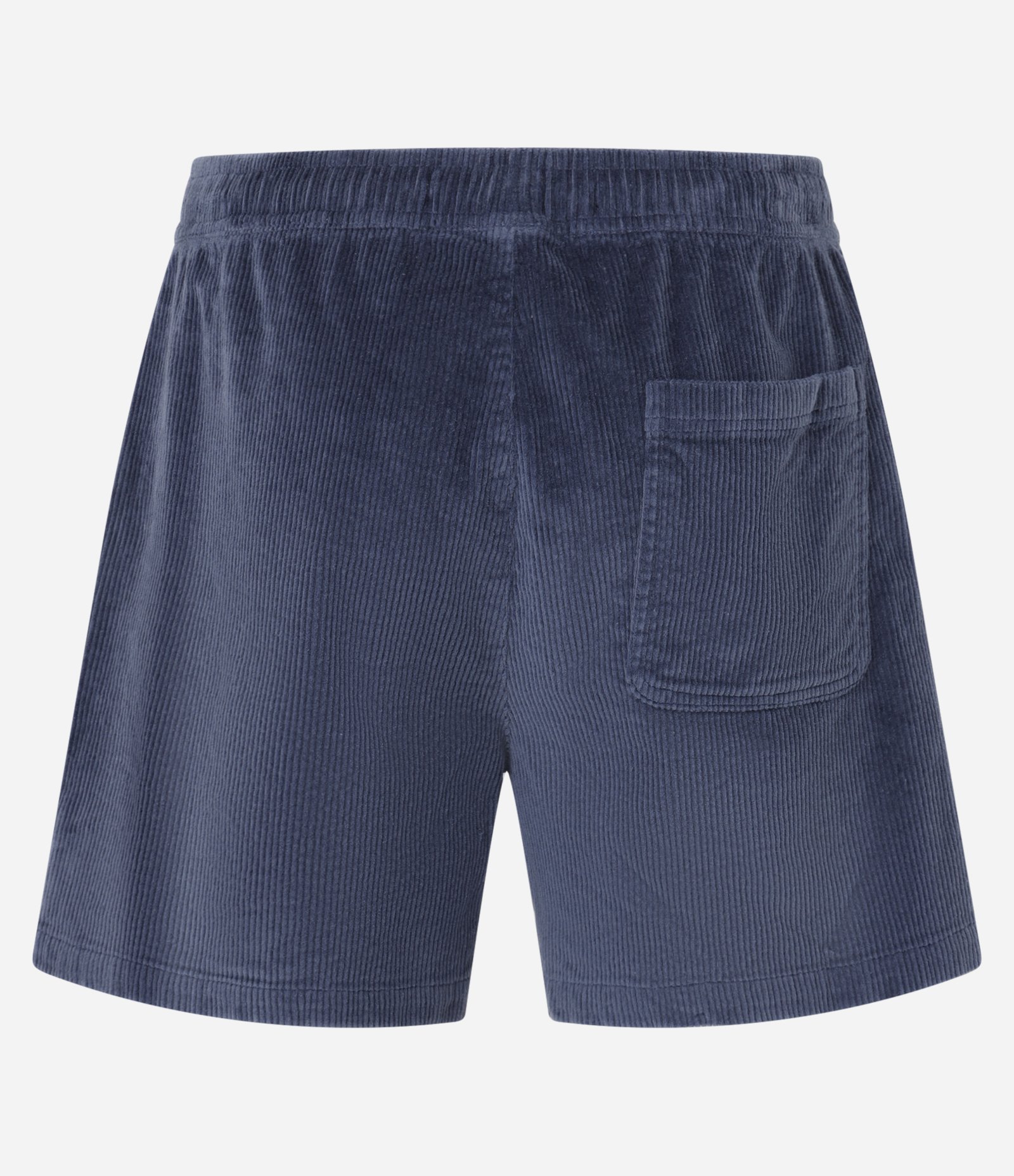 Bermuda Runner em Veludo Cotelê com Bolsos Cinza 7