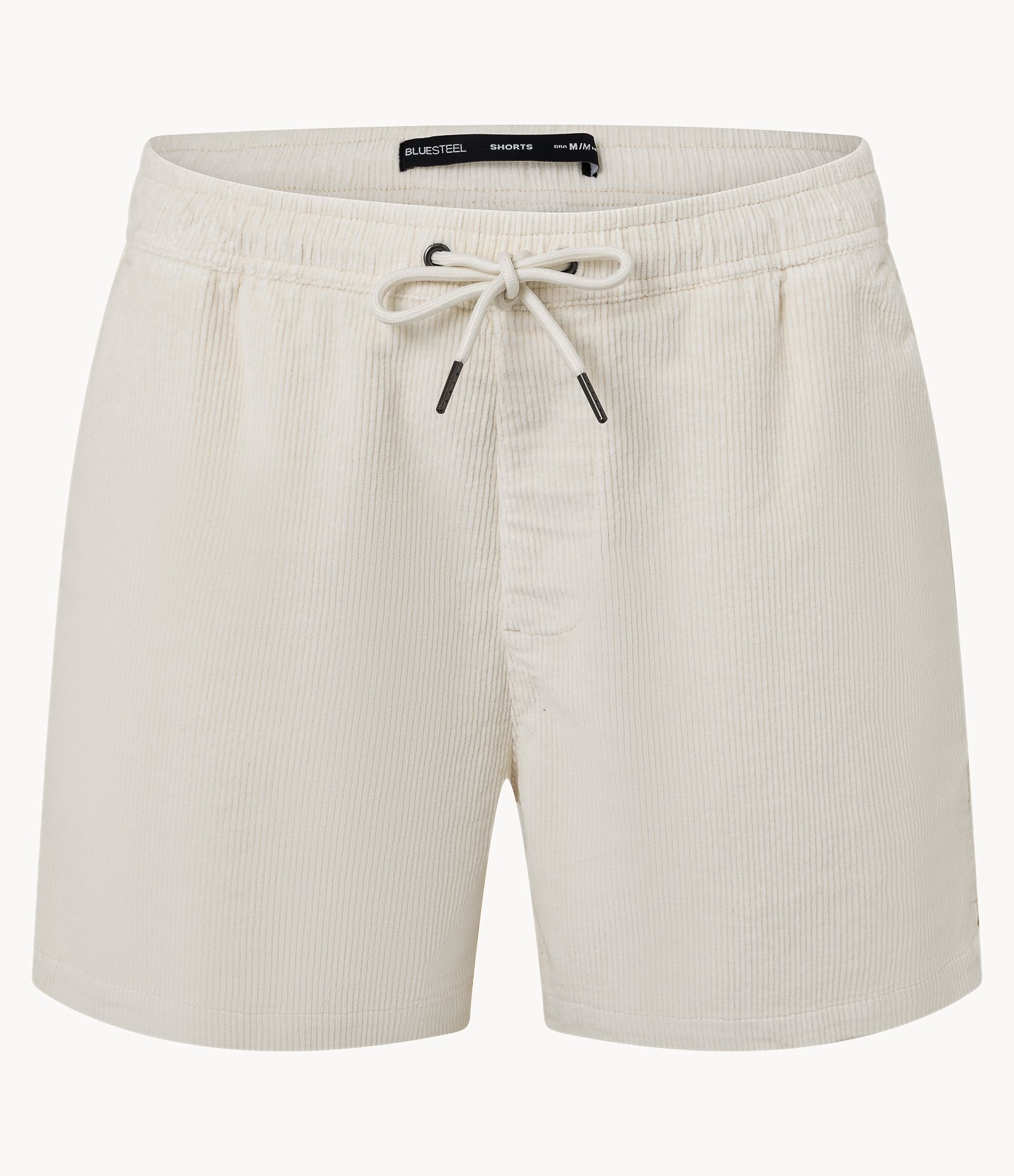 Bermuda Runner em Veludo Cotelê com Bolsos Bege 6