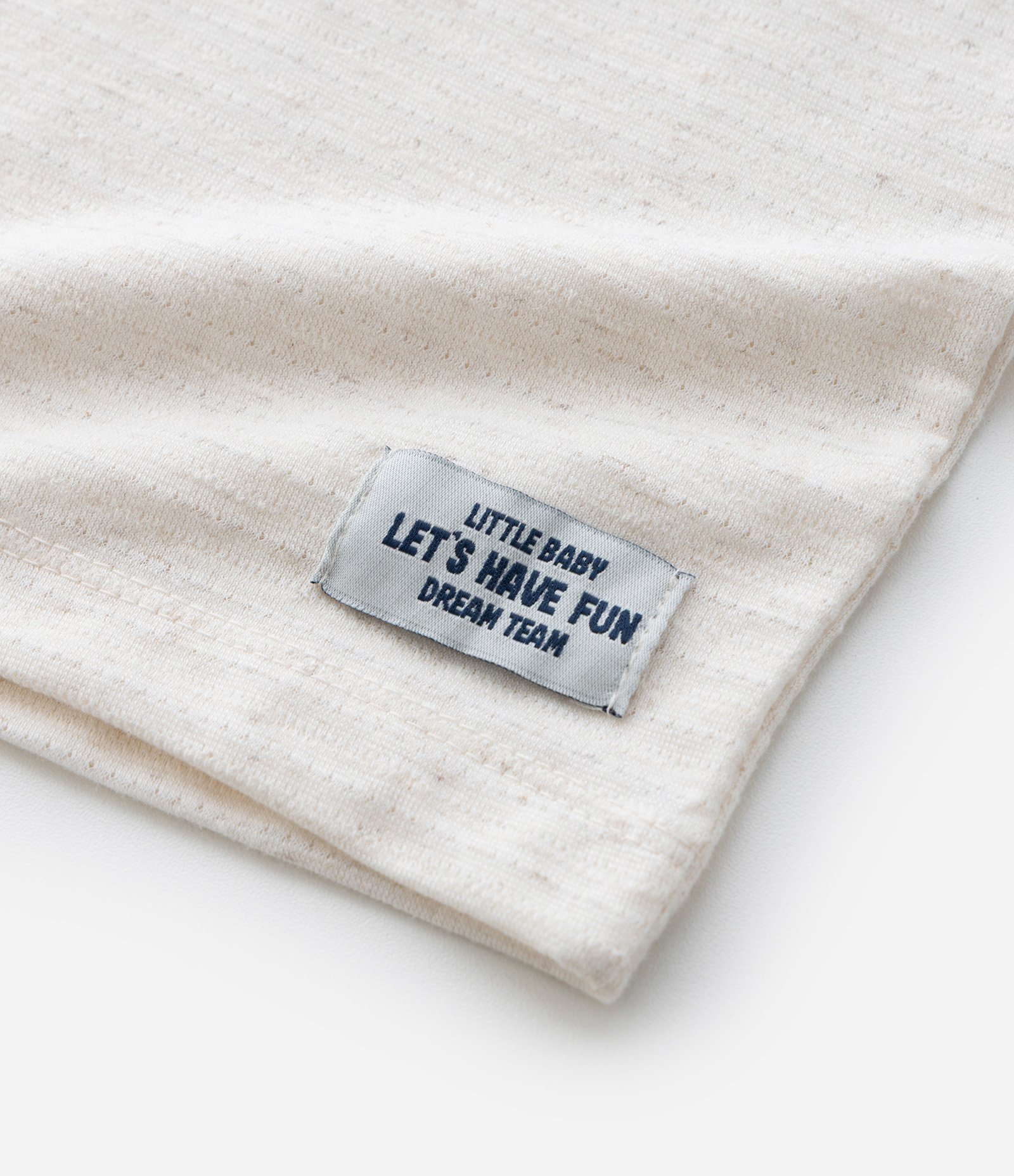 Camiseta Infantil com Gola Polo e Listras - Tam 0 a 18 meses Off White 6