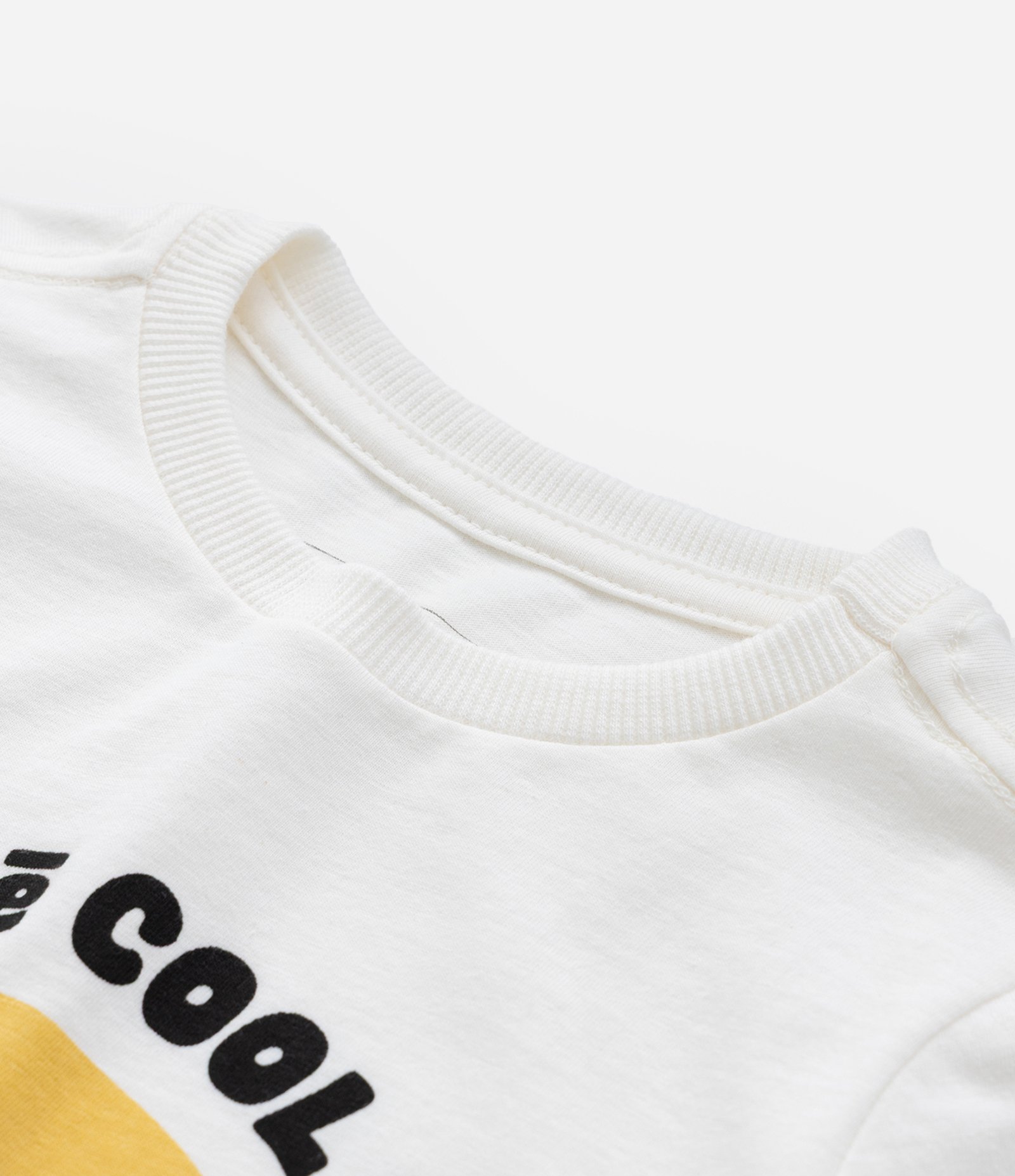 Camiseta Infantil em Algodão Estampa Capivara de Óculos - Tam 1 a 6 anos Branco 5