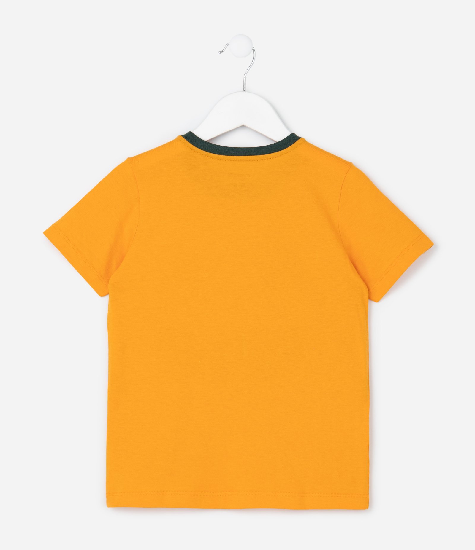 Pijama Infantil com Estampa Abóbora de Halloween - Tam 4 a 12 Anos Laranja 3