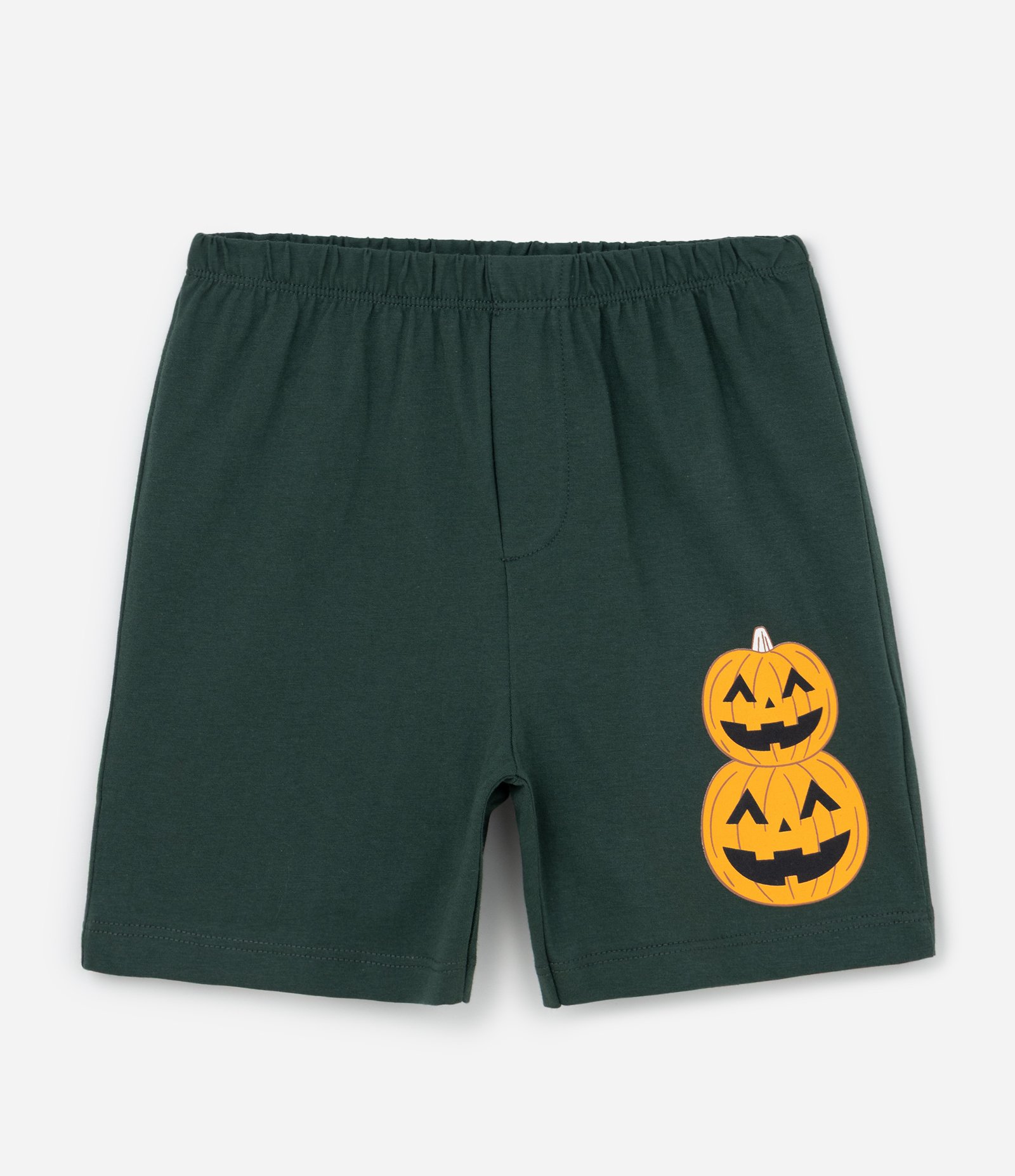Pijama Infantil com Estampa Abóbora de Halloween - Tam 4 a 12 Anos Laranja 4