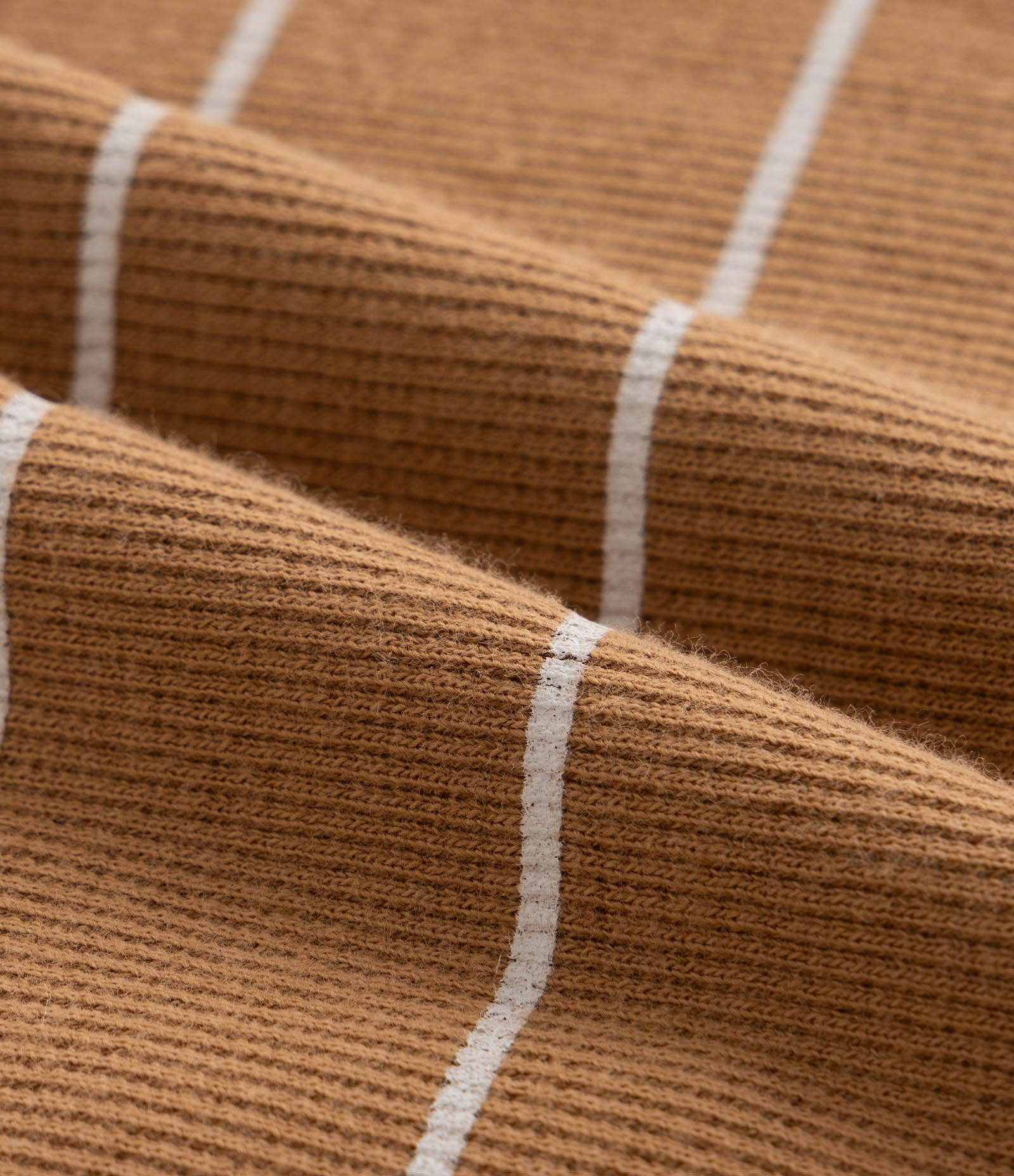 Kit 03 Bodies Infantis em Ribana com Estampa Listrada - Tam RN a 18 meses Marrom/Bege 3