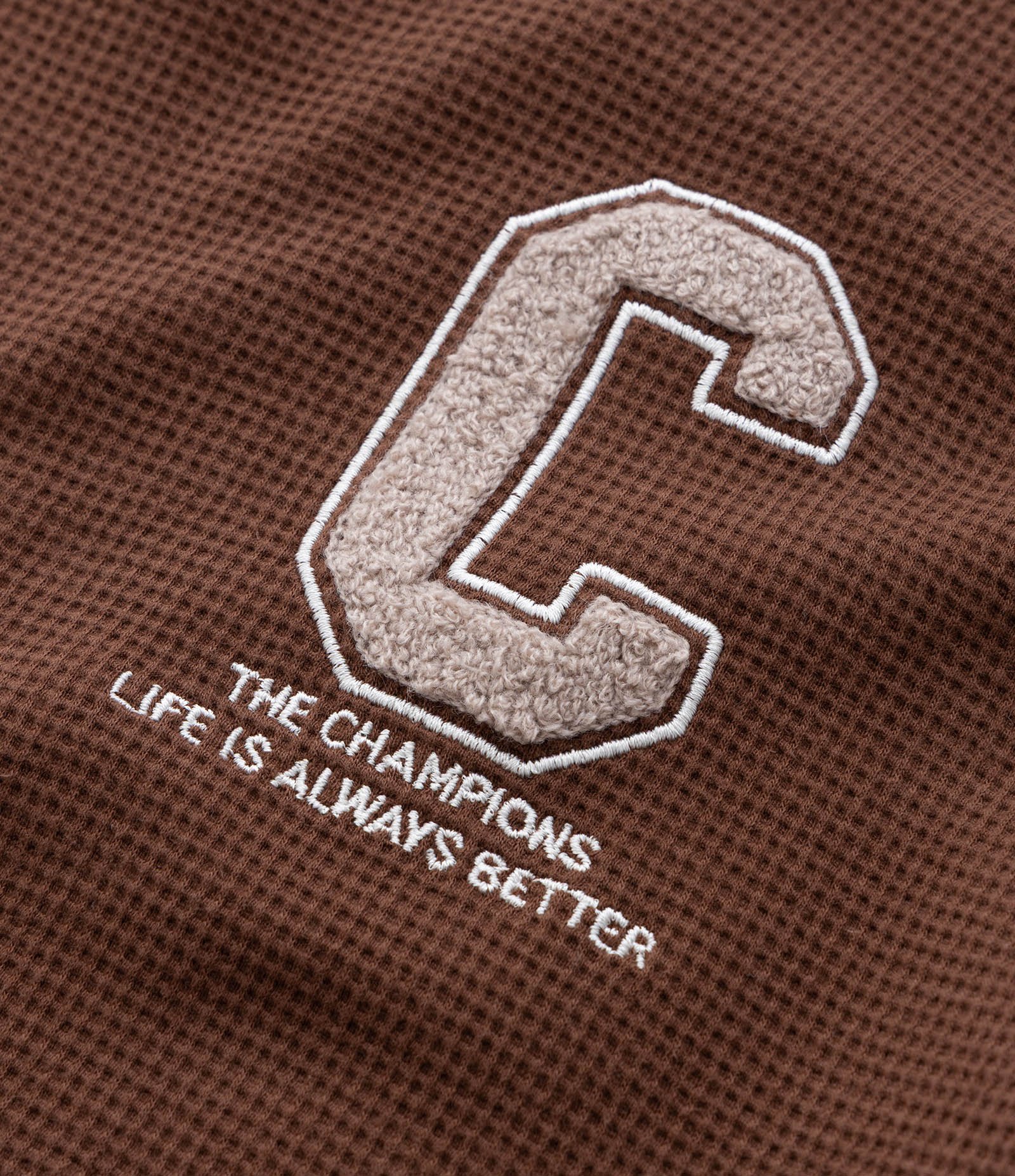 Moletom Texturizado e Quentinho com Detalhe nos Punhos e Barra - Tam 5 a 14 anos Marrom 6