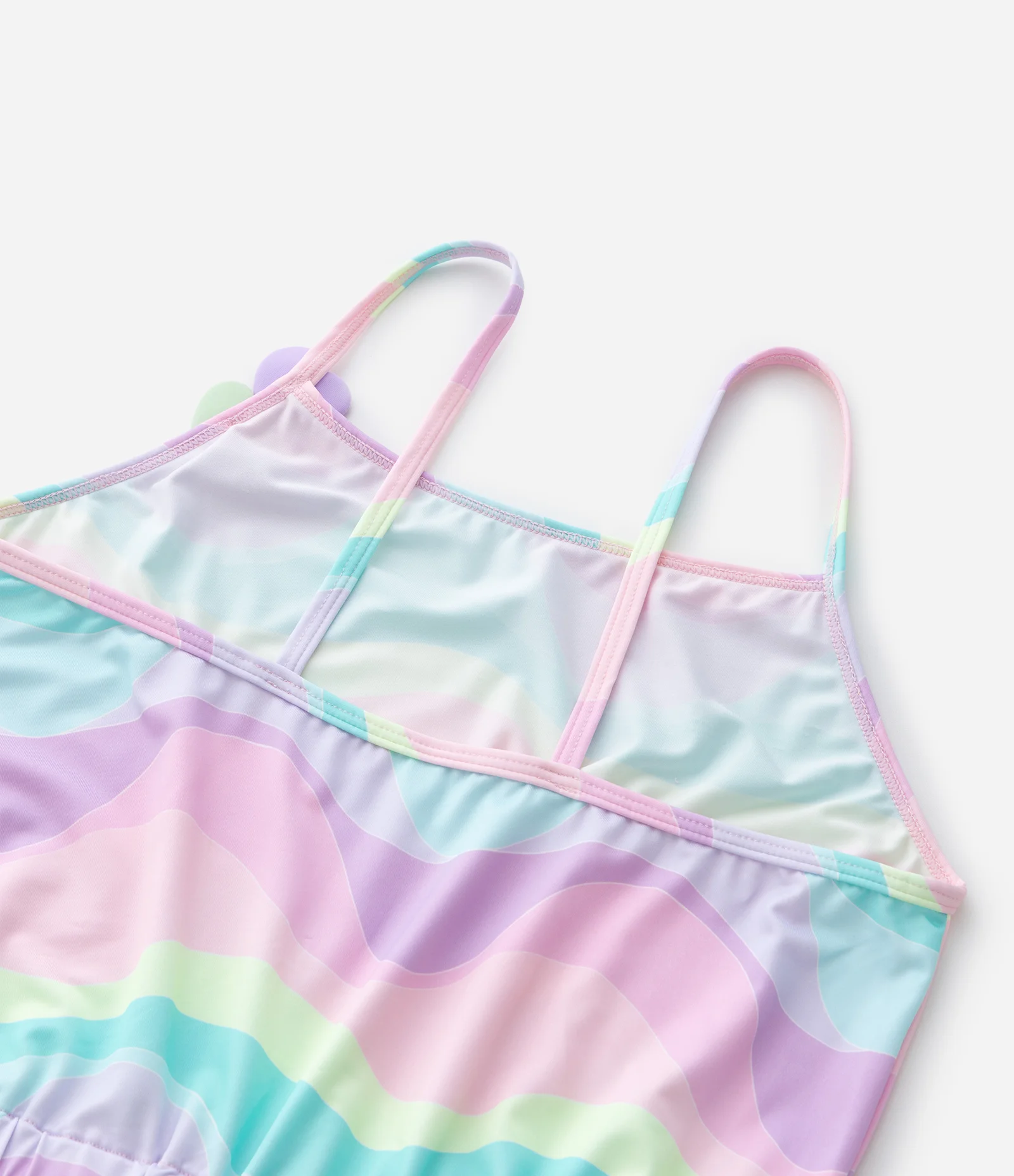 Saída de Praia Infantil em Microfibra com Estampa de Ondas - Tam 5 a 16 Anos Multicores 4