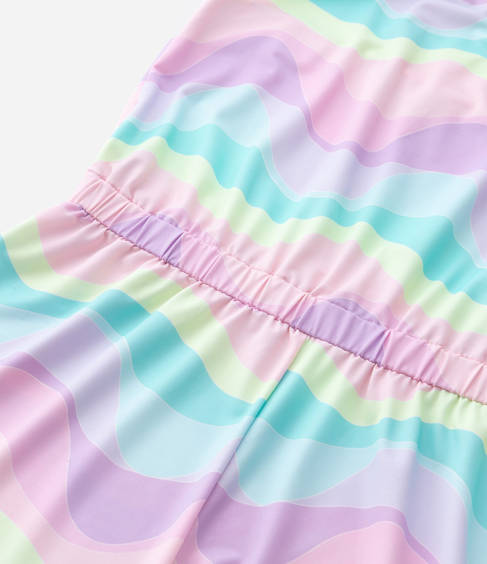 Saída de Praia Infantil em Microfibra com Estampa de Ondas - Tam 5 a 16 Anos Multicores 5