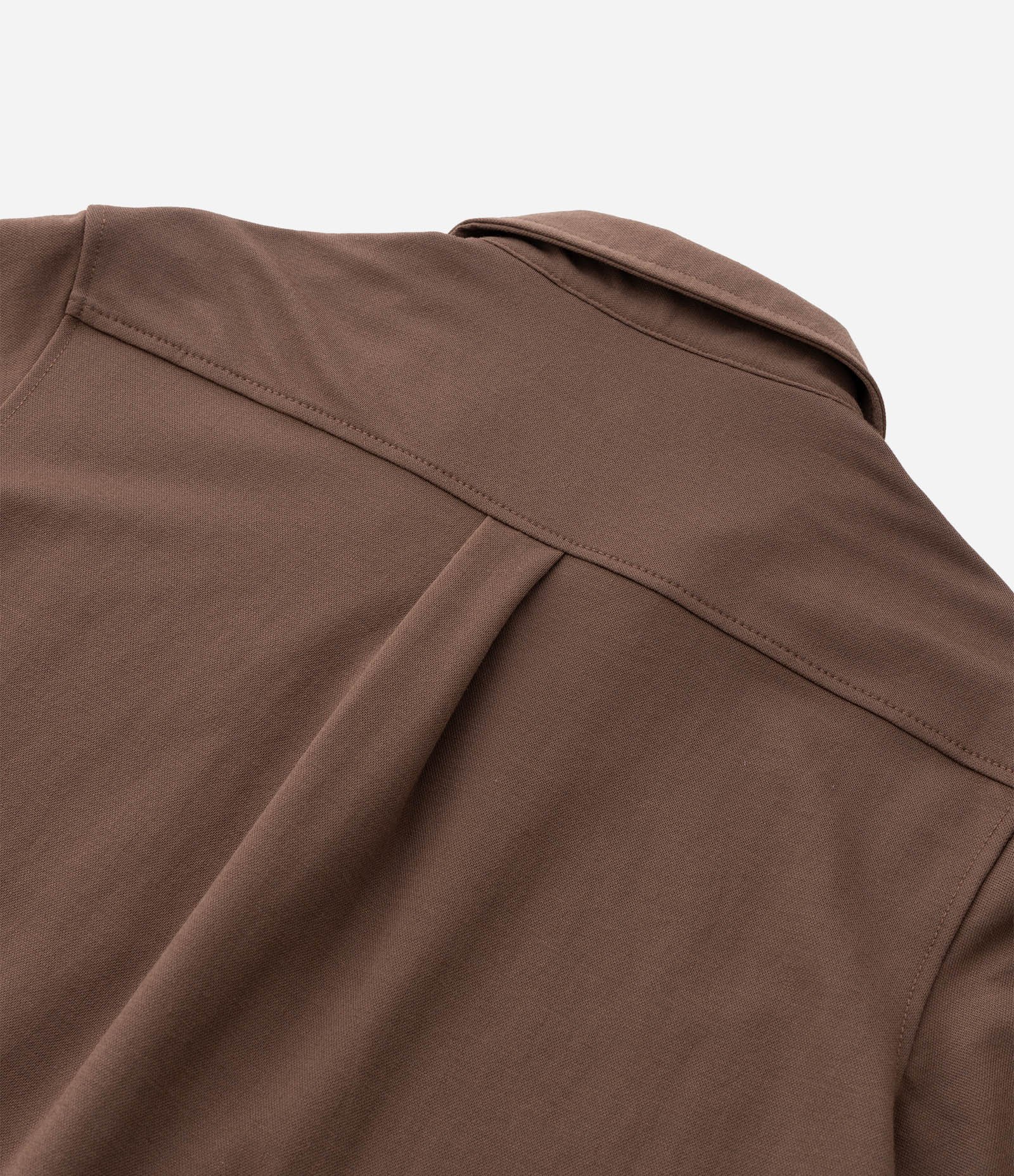 Camisa Infantil em Viscose com Textura - Tam 5 a 14 Anos Marrom 6